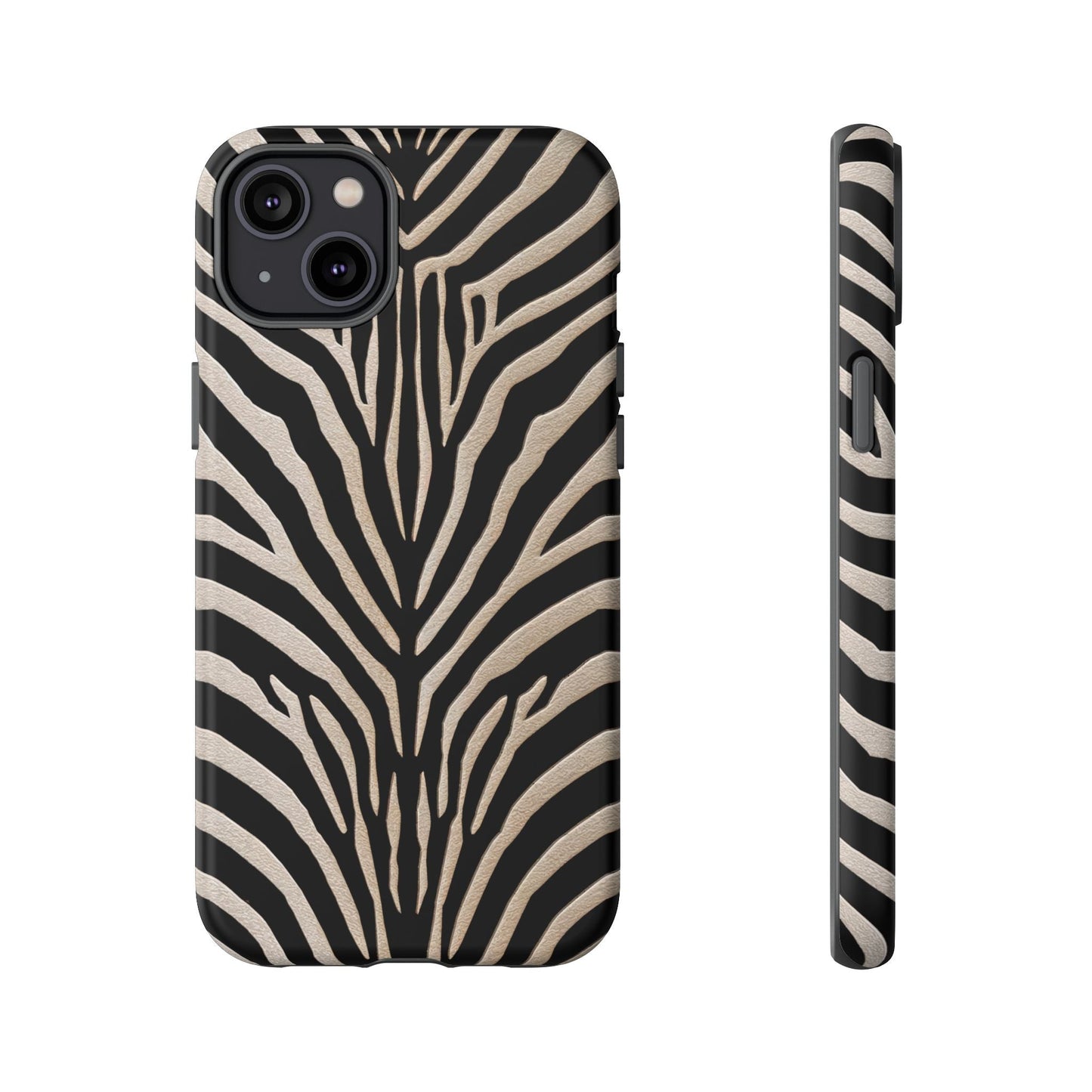 iphone case BACKBURNER Striped Zebra Pattern iPhone 14 Plus