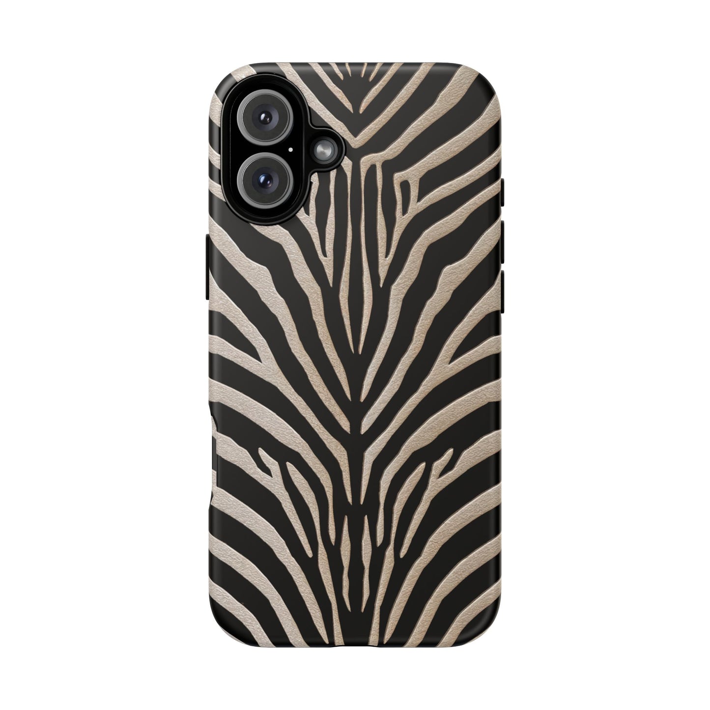 iphone case BACKBURNER Striped Zebra Pattern iPhone 16 Plus