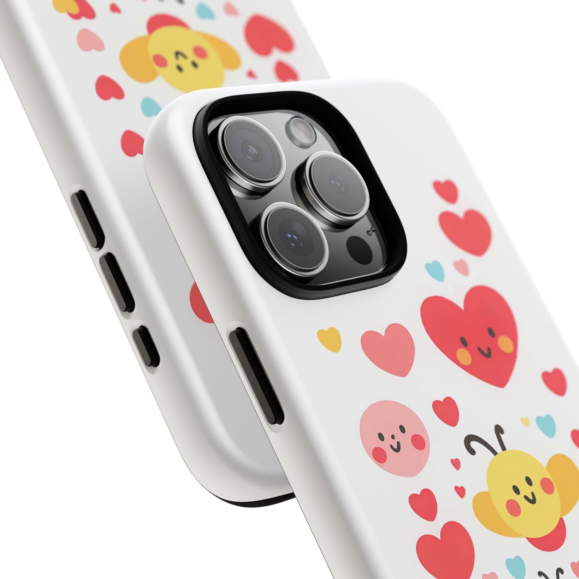 iphone case Bee Happy Hearts