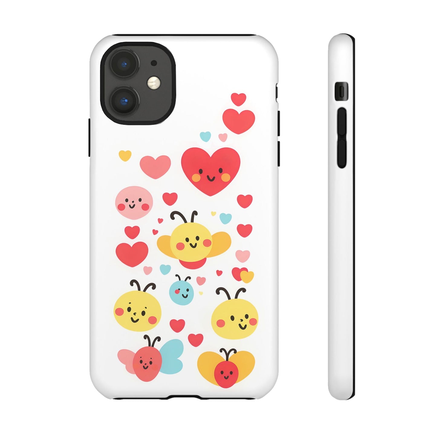 iphone case Bee Happy Hearts iPhone 11