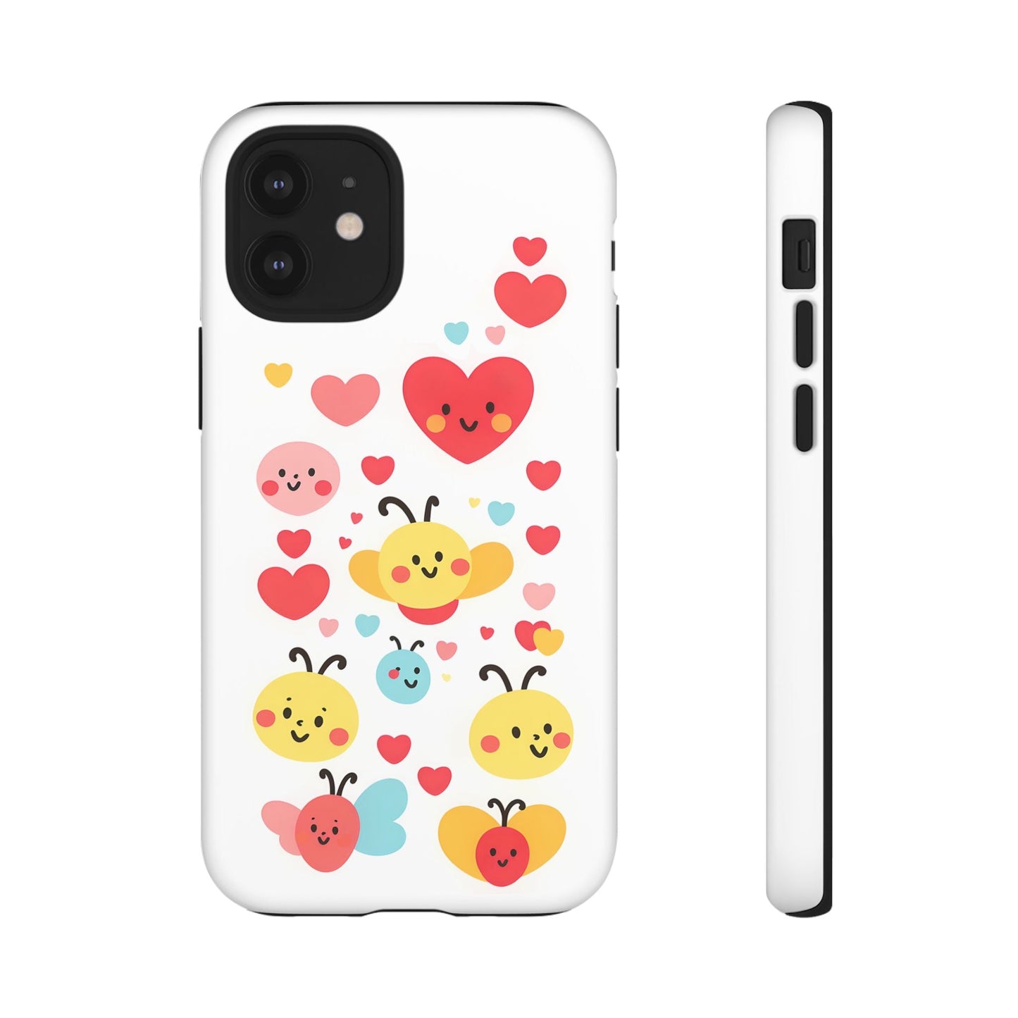iphone case Bee Happy Hearts iPhone 12 Mini