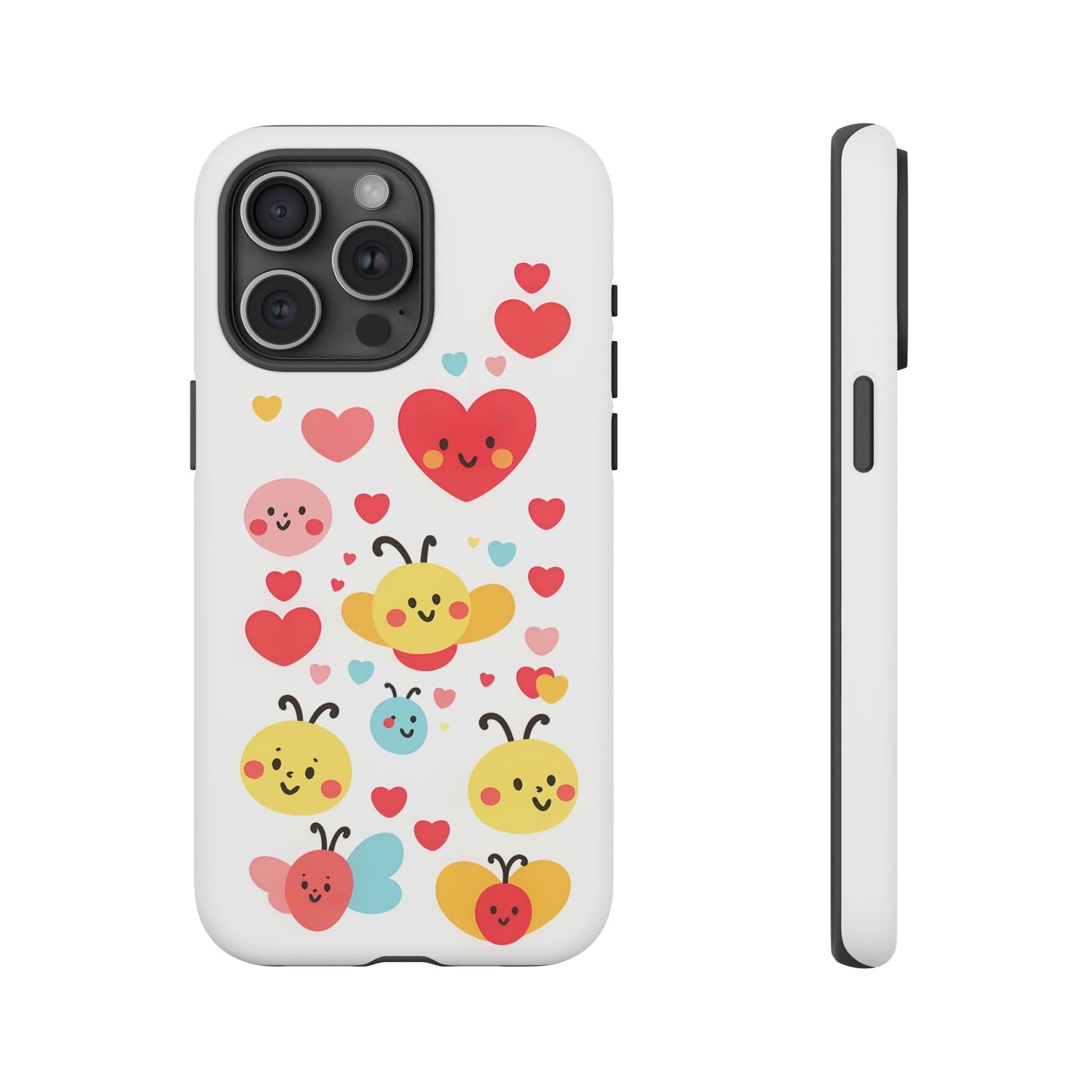 iphone case Bee Happy Hearts iPhone 15 Pro Max