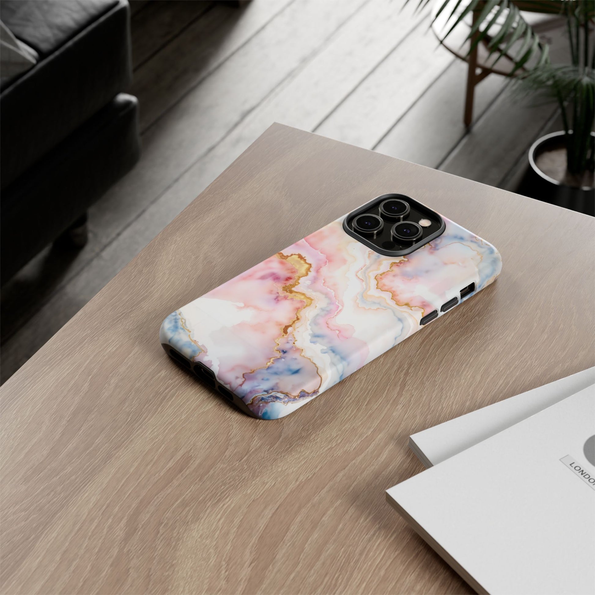 iphone case Blush Marble Dreams