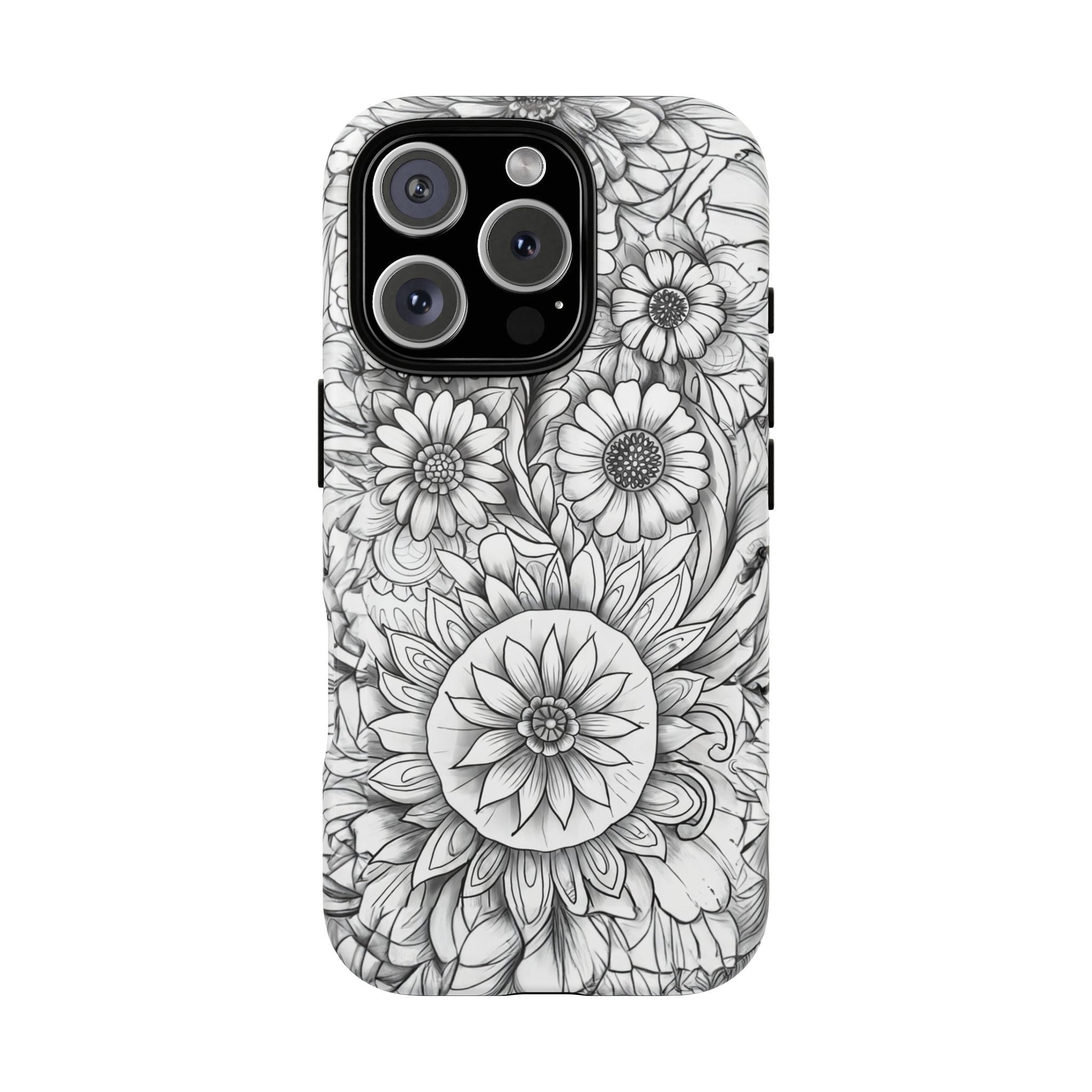 iphone case Botanical Sketch Elegance iPhone 16 Pro