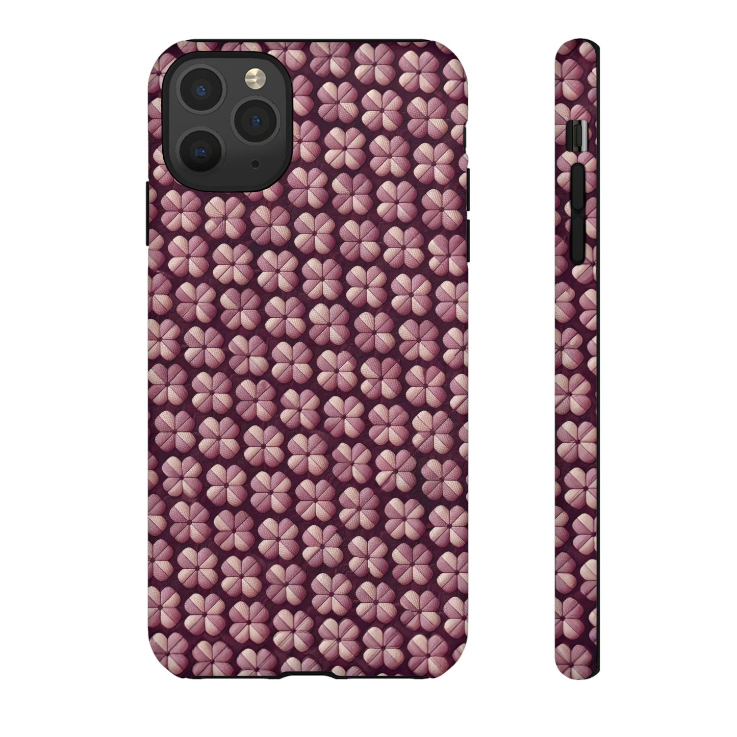 iphone case Burgundy Clover Tapestry iPhone 11 Pro Max