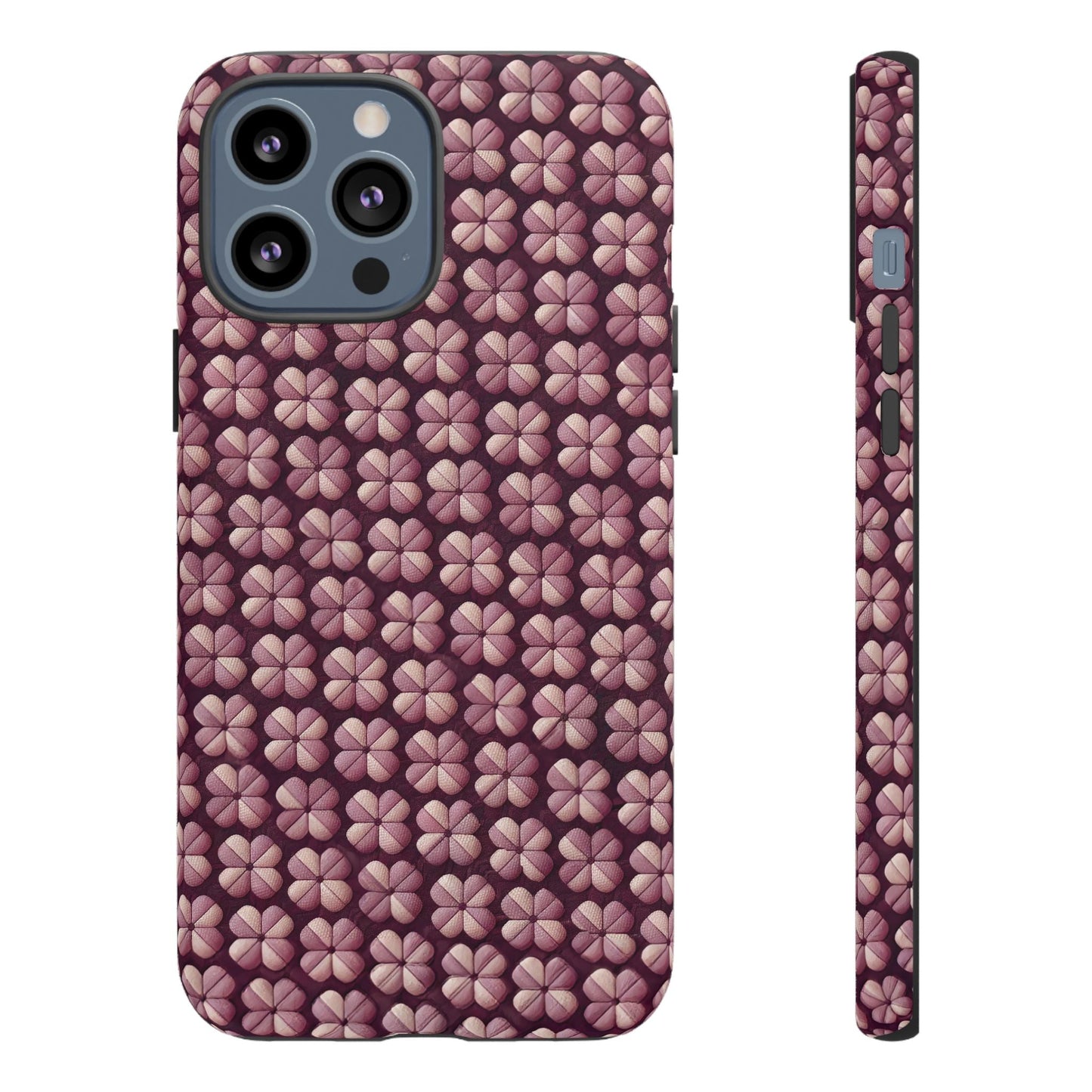 iphone case Burgundy Clover Tapestry iPhone 13 Pro Max