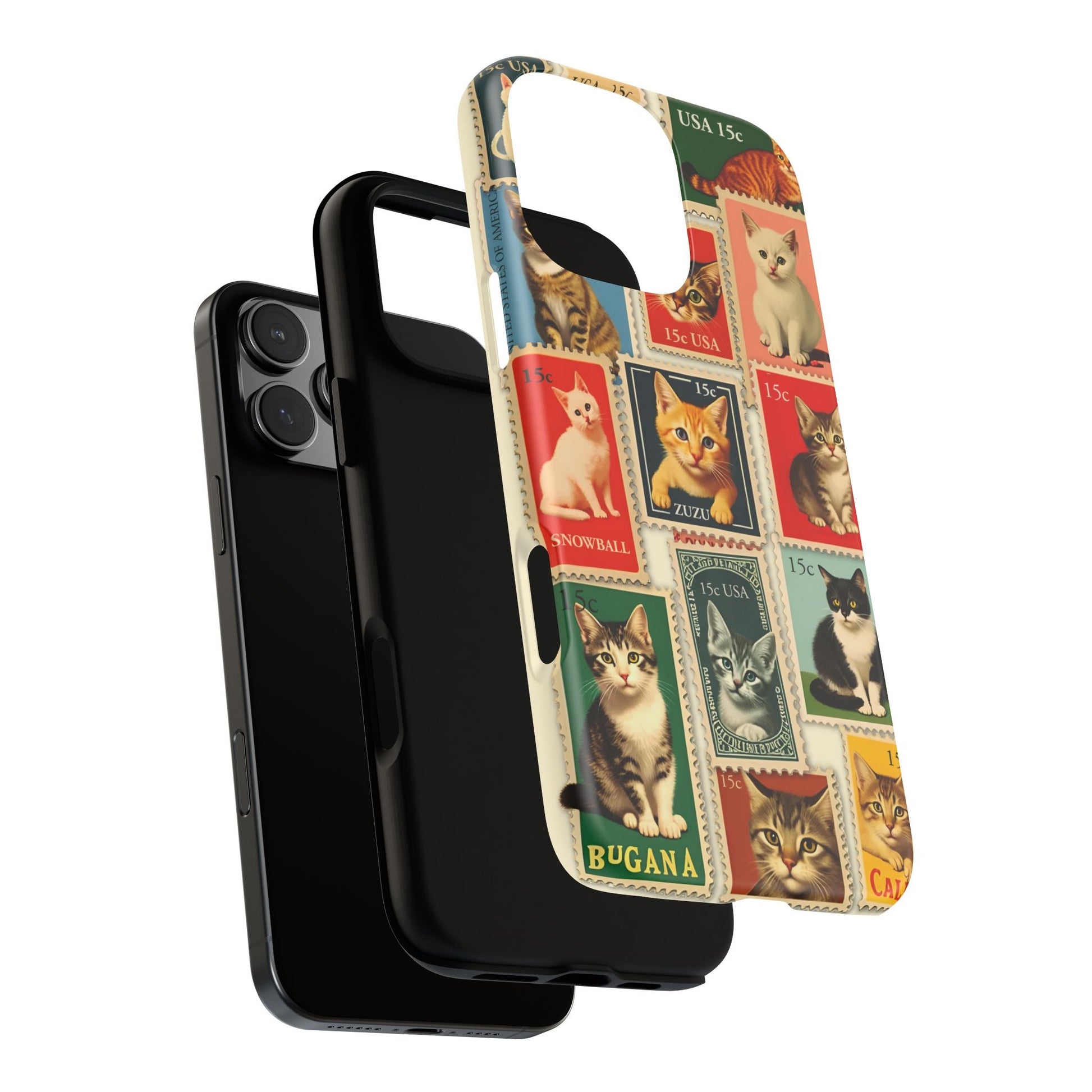 iphone case Cat Stamp Collection