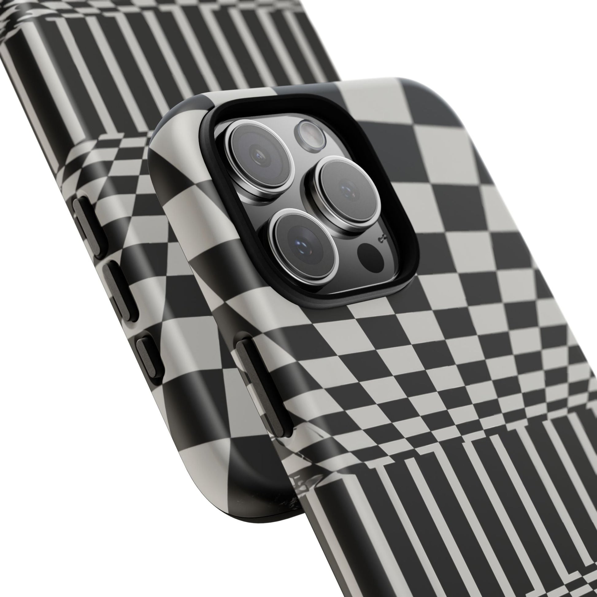 iphone case Checkered Infinity Room