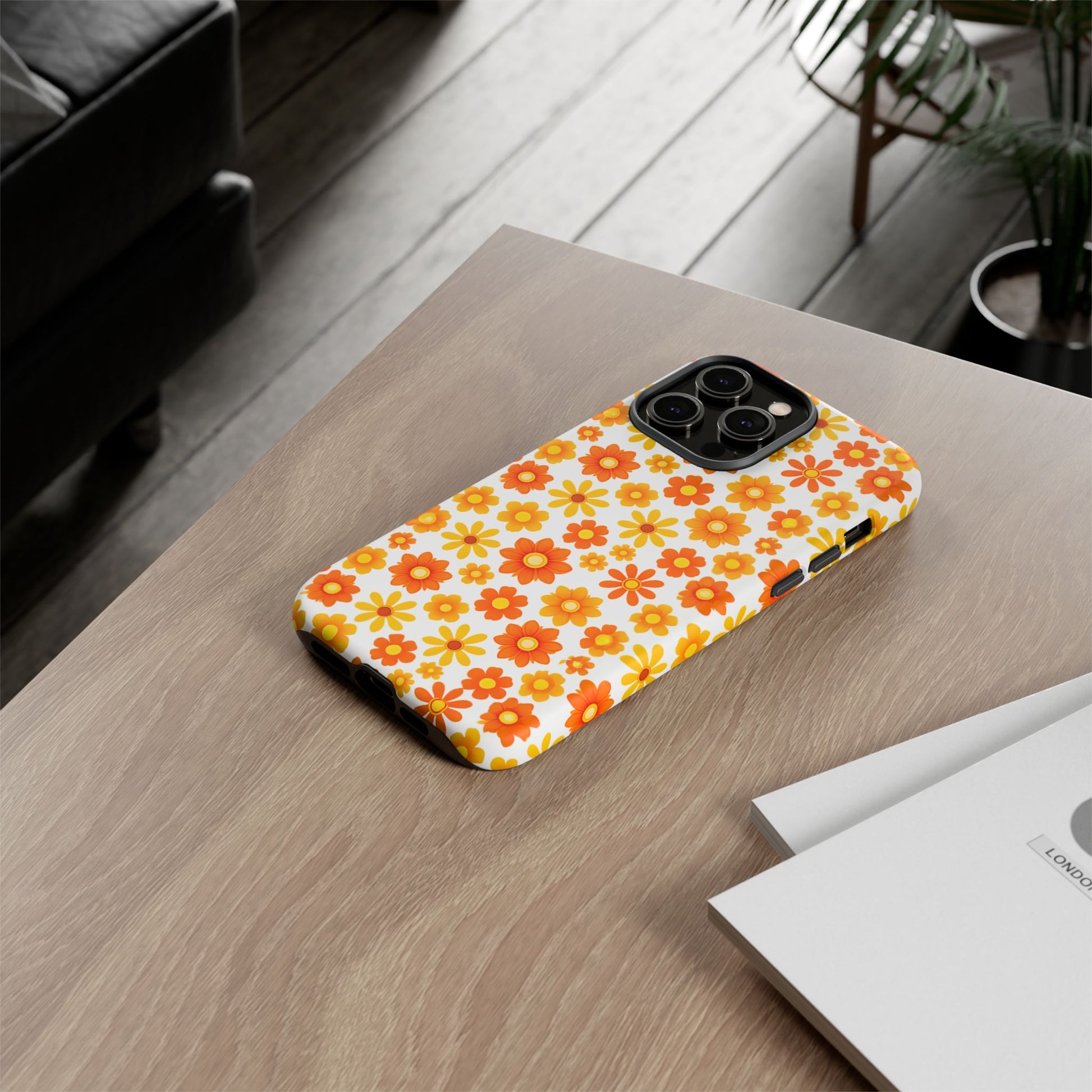 iphone case Citrus Daisy Meadow
