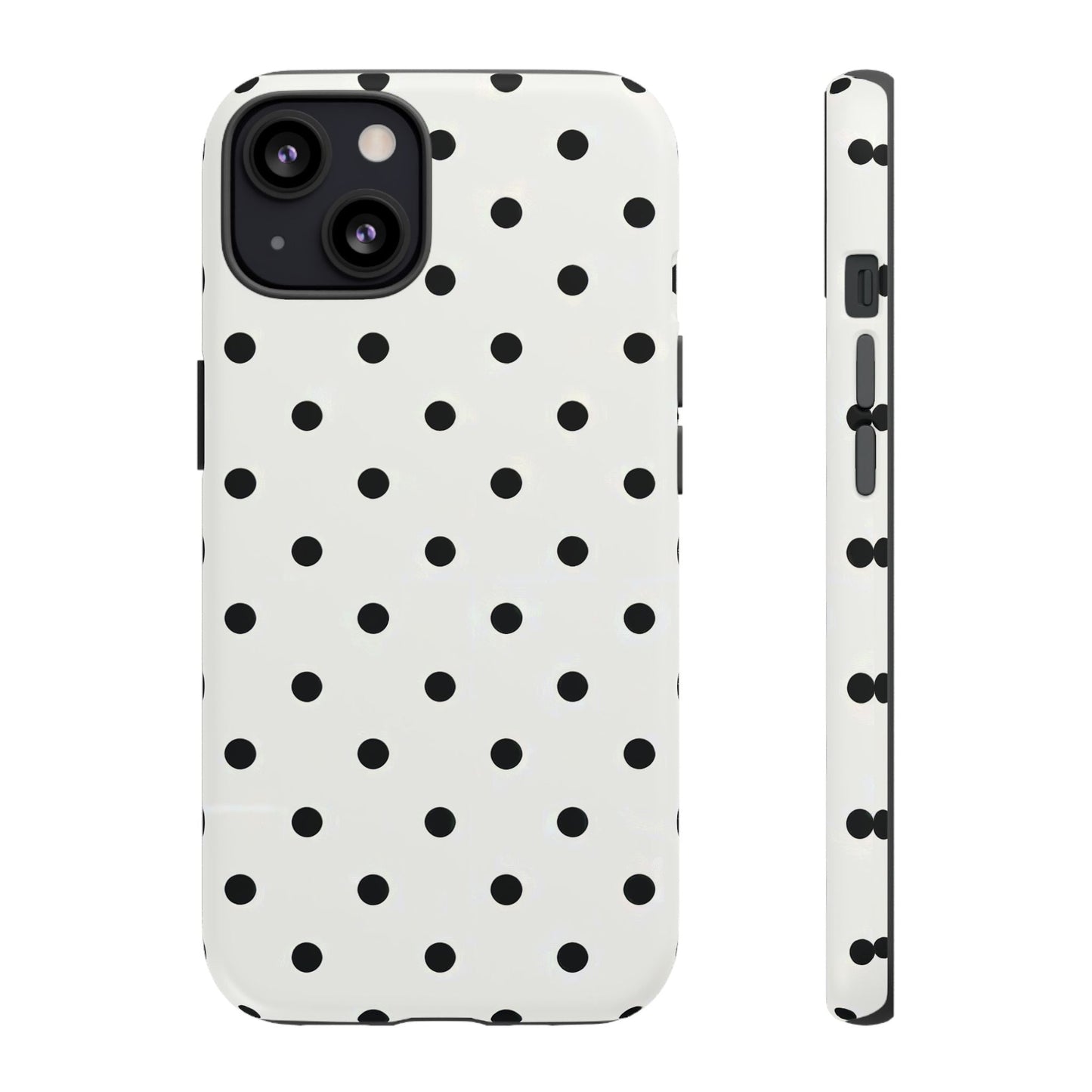 iphone case Classic Black Polka iPhone 13