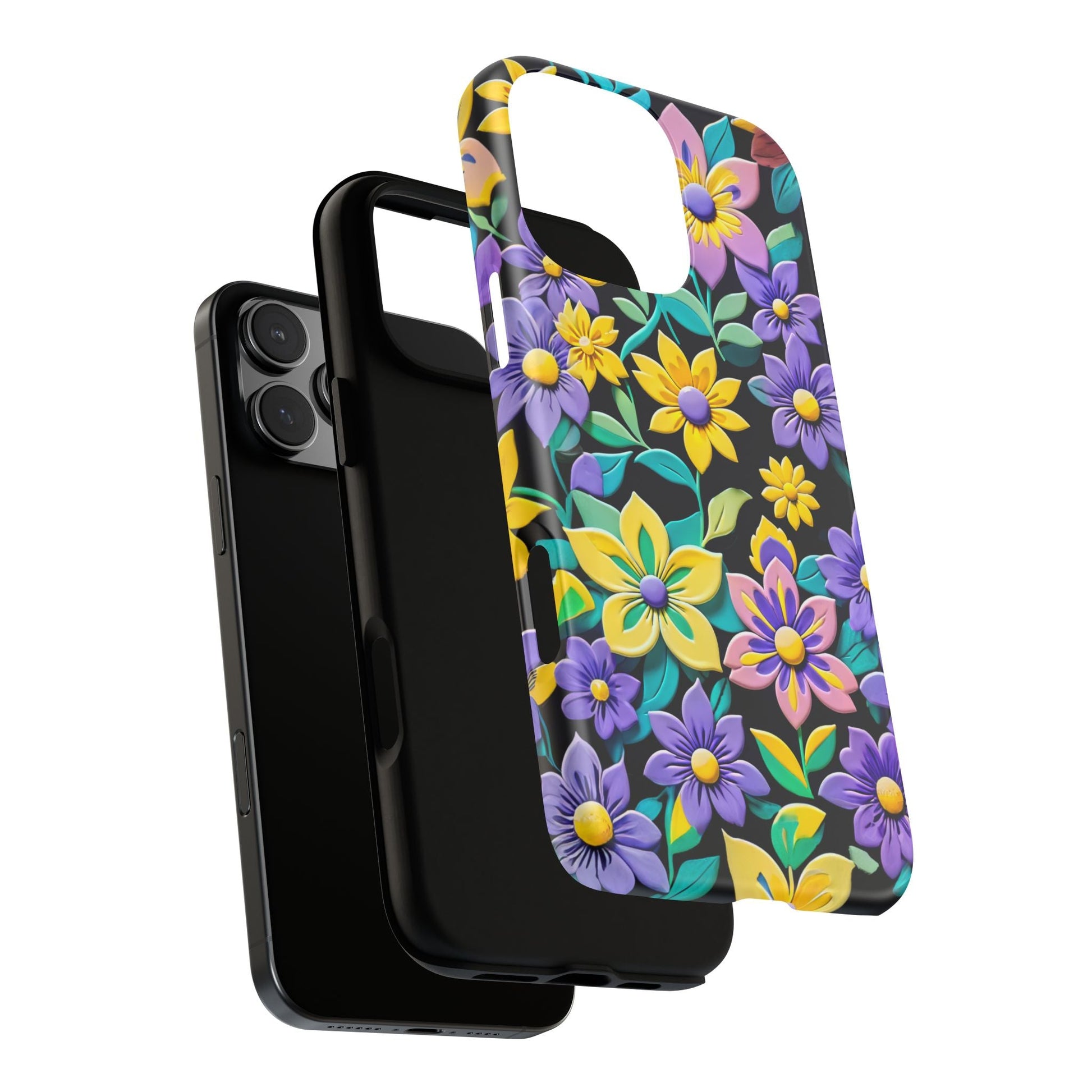 iphone case Clay Floral Garden