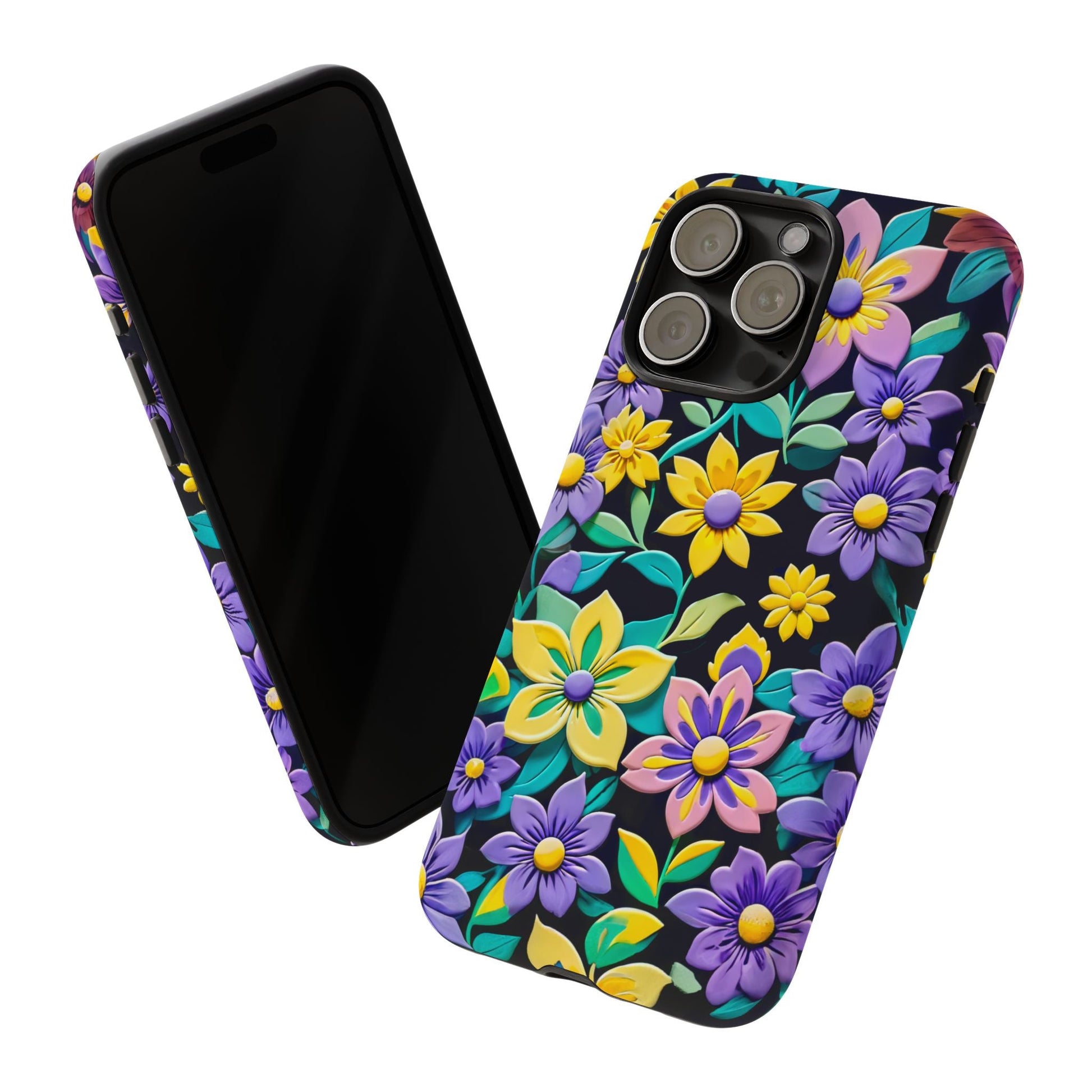iphone case Clay Floral Garden