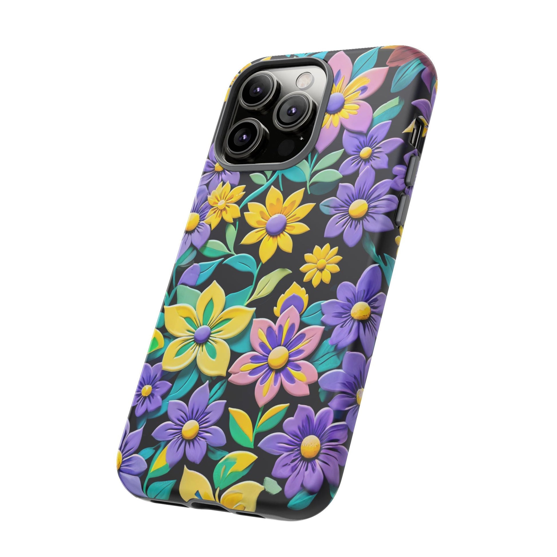 iphone case Clay Floral Garden