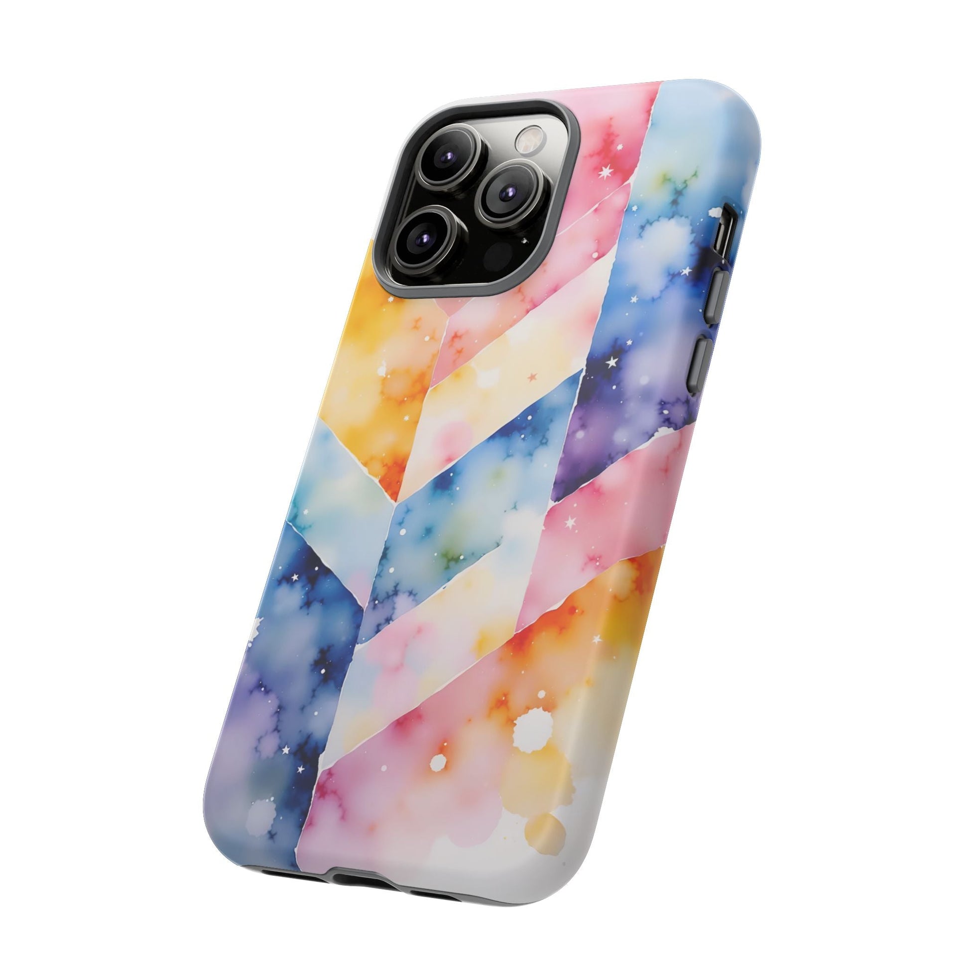 iphone case Cosmic Chevron Watercolor
