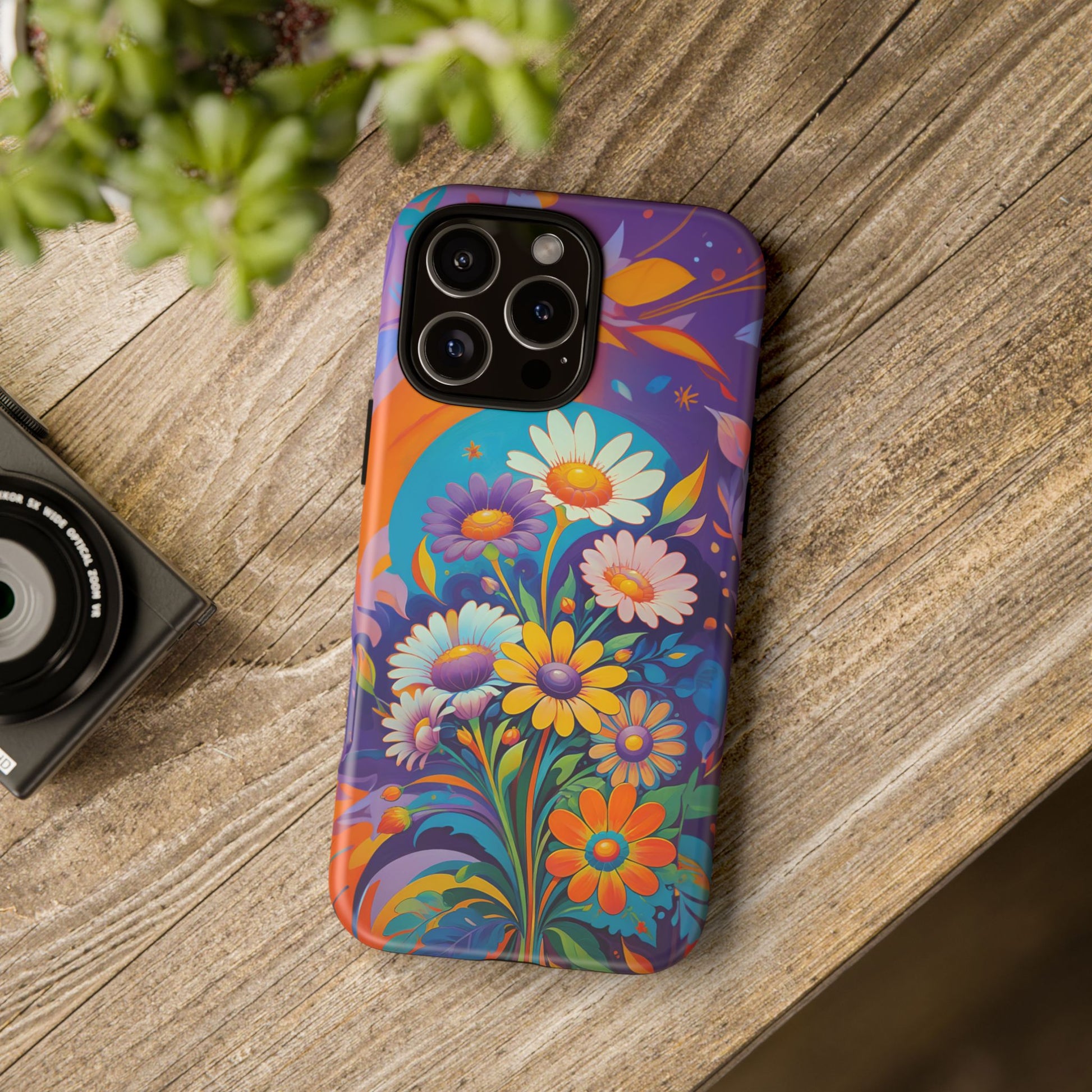 iphone case Cosmic Daisy Fantasy