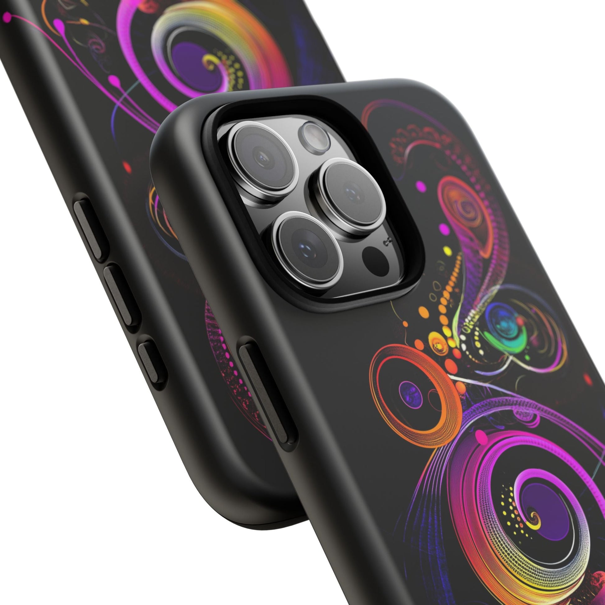 iphone case Cosmic Neon Spiral