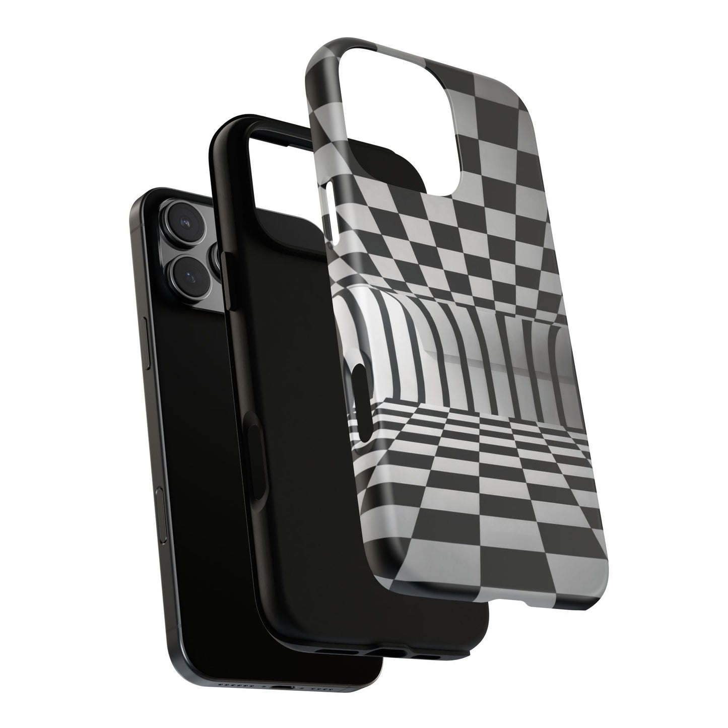 iphone case Curved Checkered Infinity