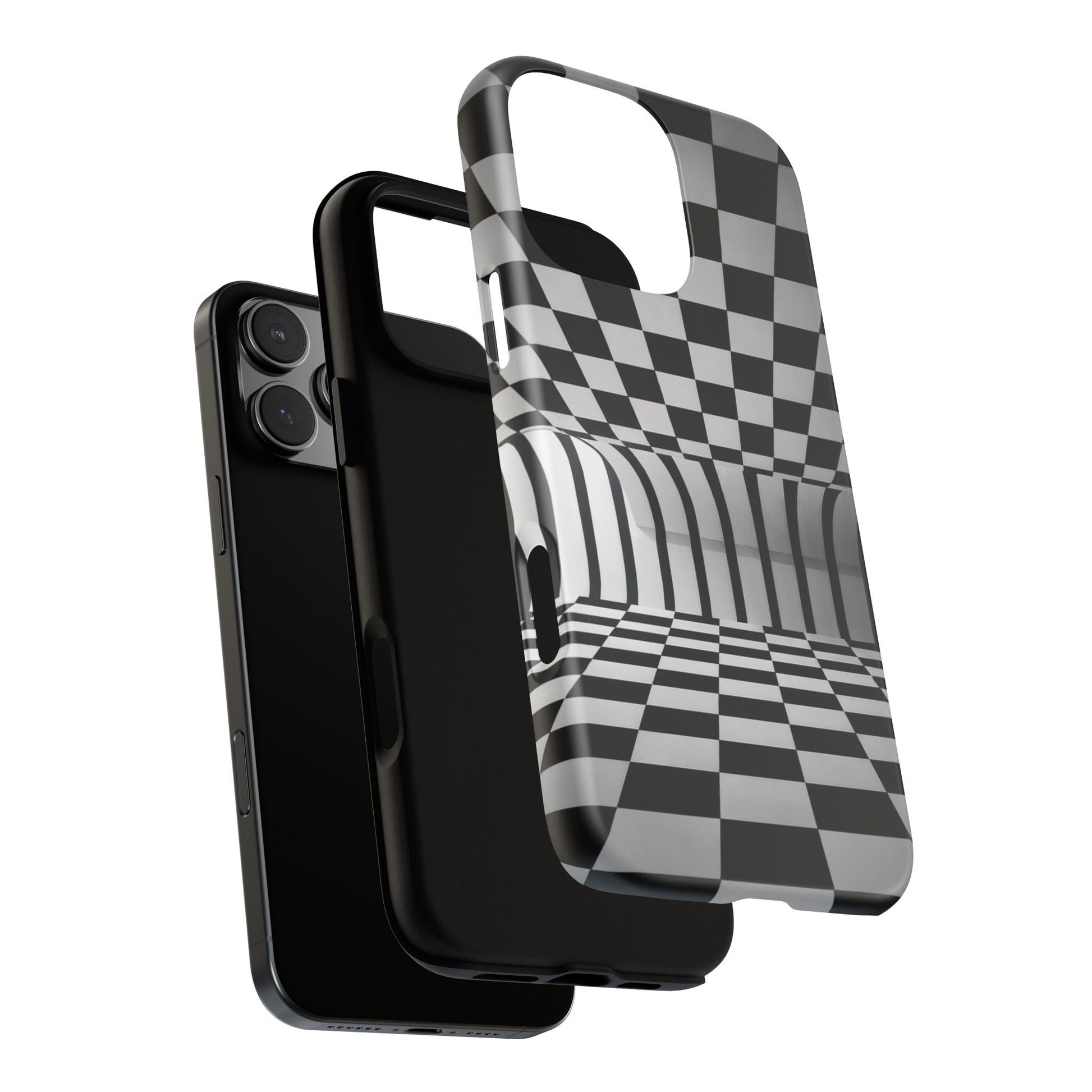 iphone case Curved Checkered Infinity