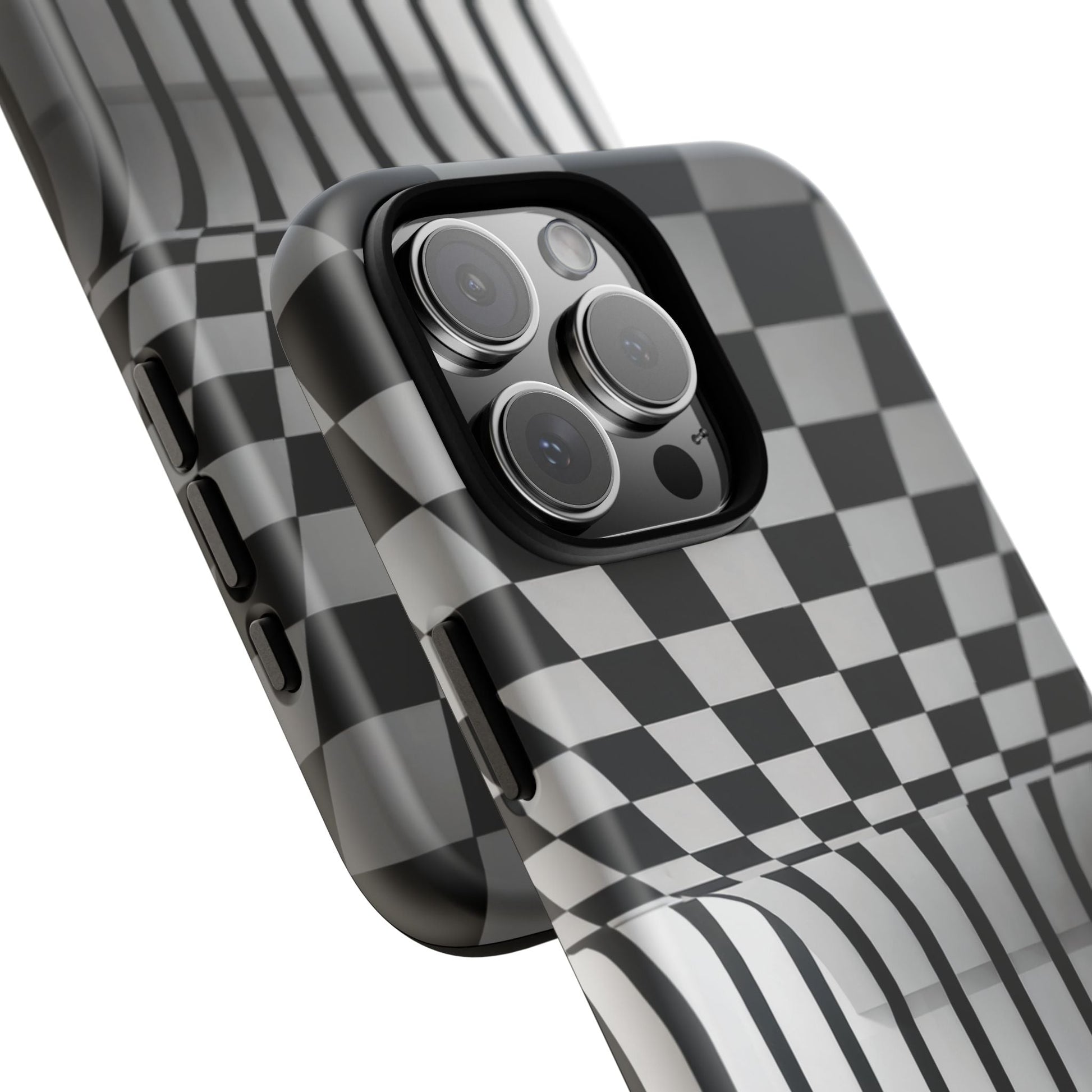 iphone case Curved Checkered Infinity