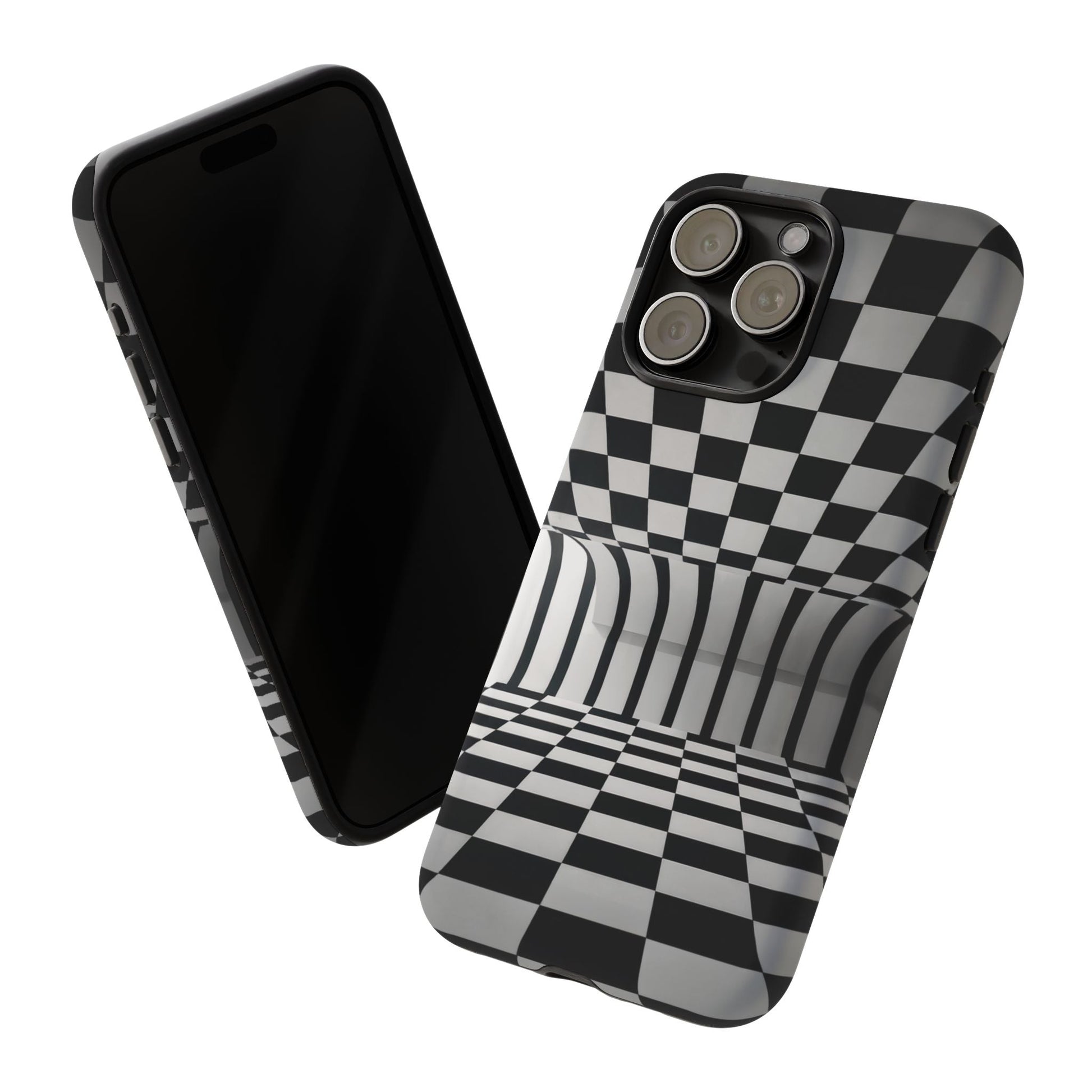 iphone case Curved Checkered Infinity
