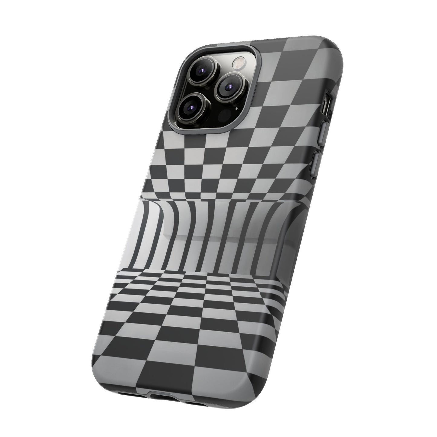iphone case Curved Checkered Infinity