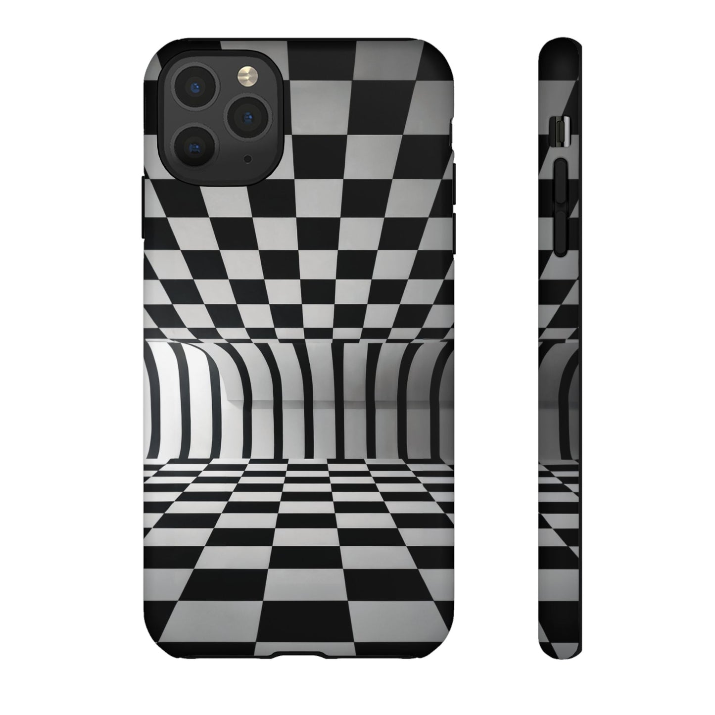 iphone case Curved Checkered Infinity iPhone 11 Pro Max