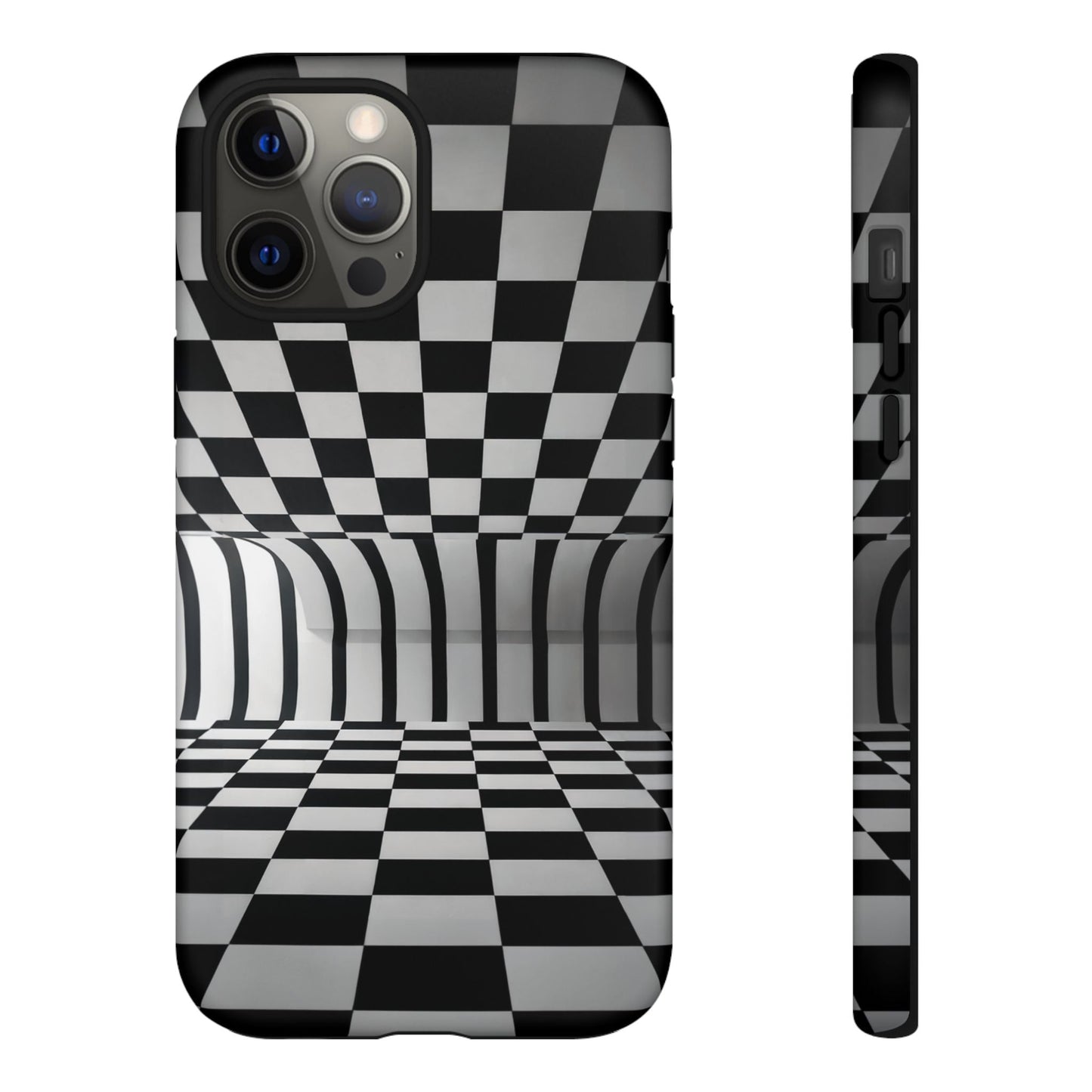 iphone case Curved Checkered Infinity iPhone 12 Pro Max