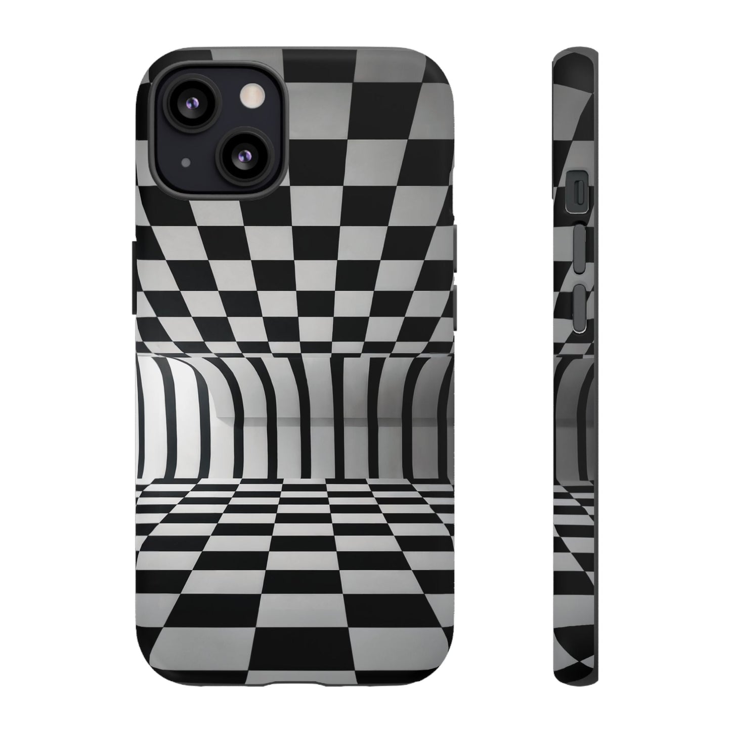 iphone case Curved Checkered Infinity iPhone 13