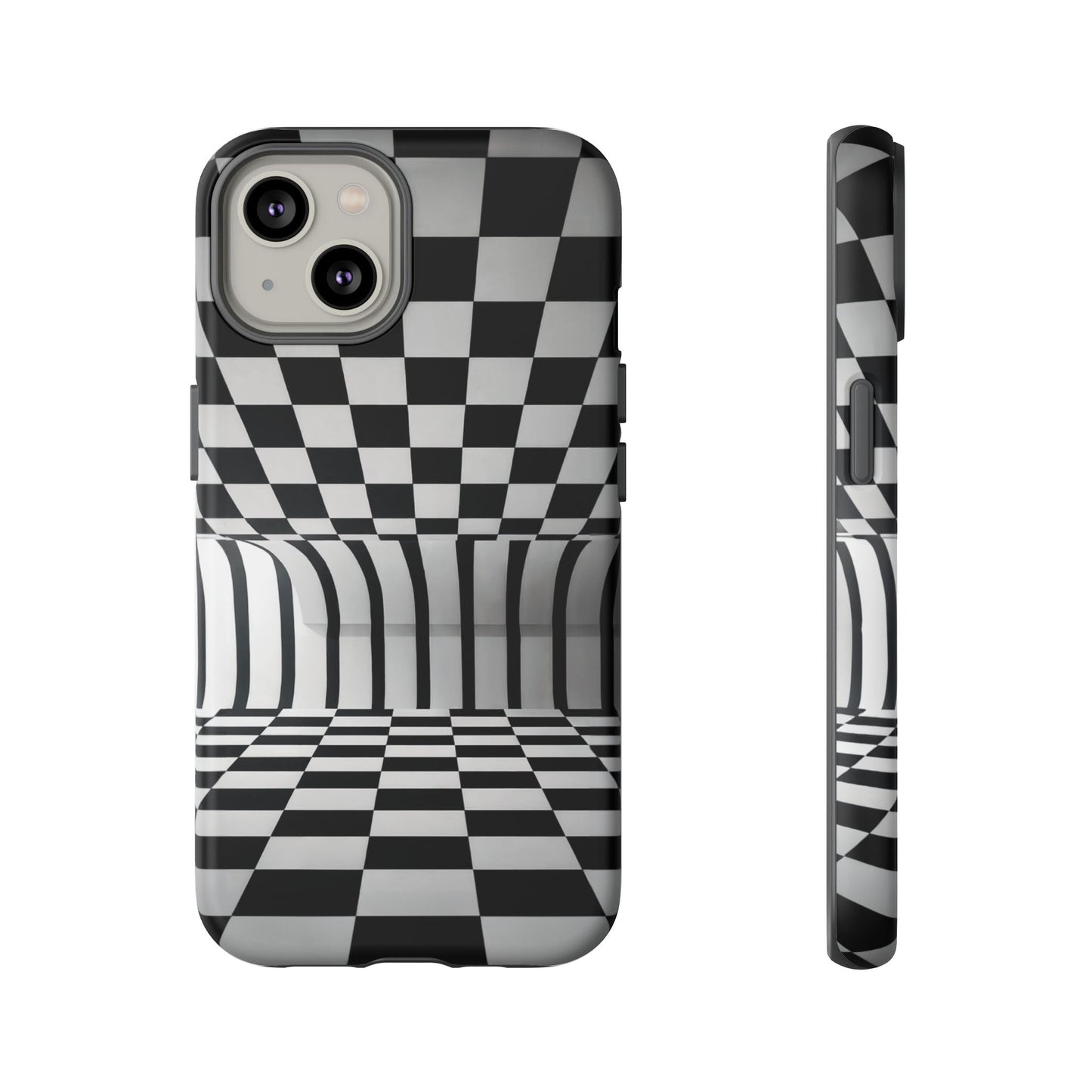 iphone case Curved Checkered Infinity iPhone 14