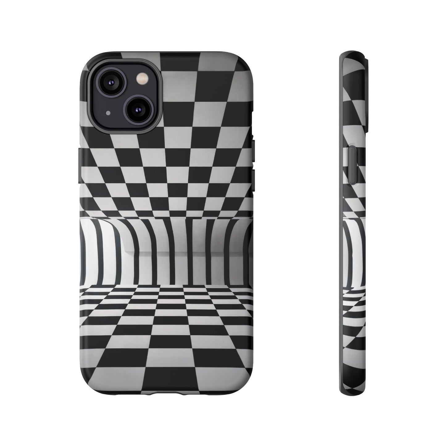 iphone case Curved Checkered Infinity iPhone 14 Plus