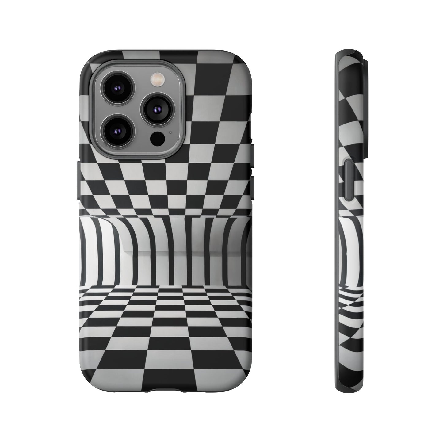iphone case Curved Checkered Infinity iPhone 14 Pro