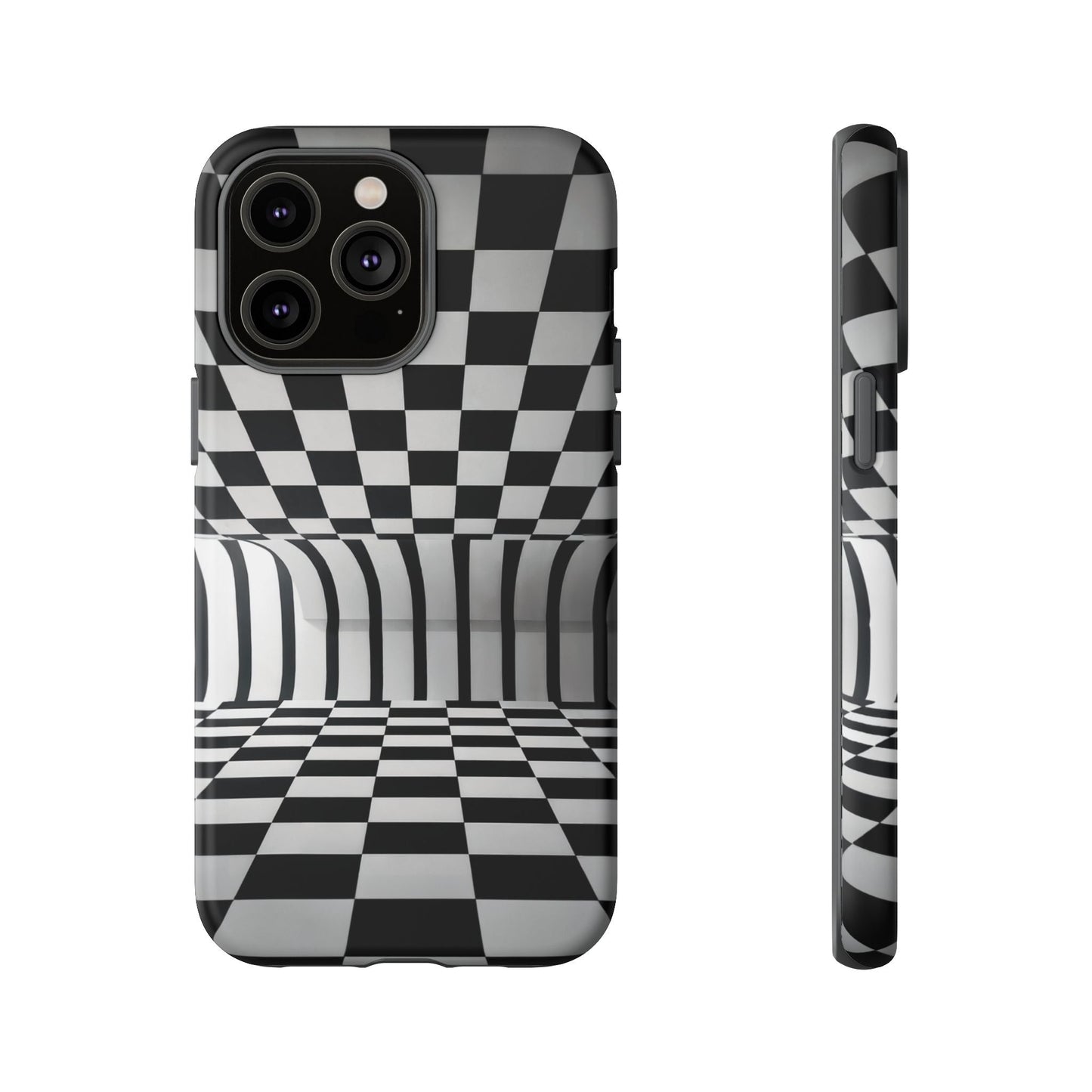 iphone case Curved Checkered Infinity iPhone 14 Pro Max