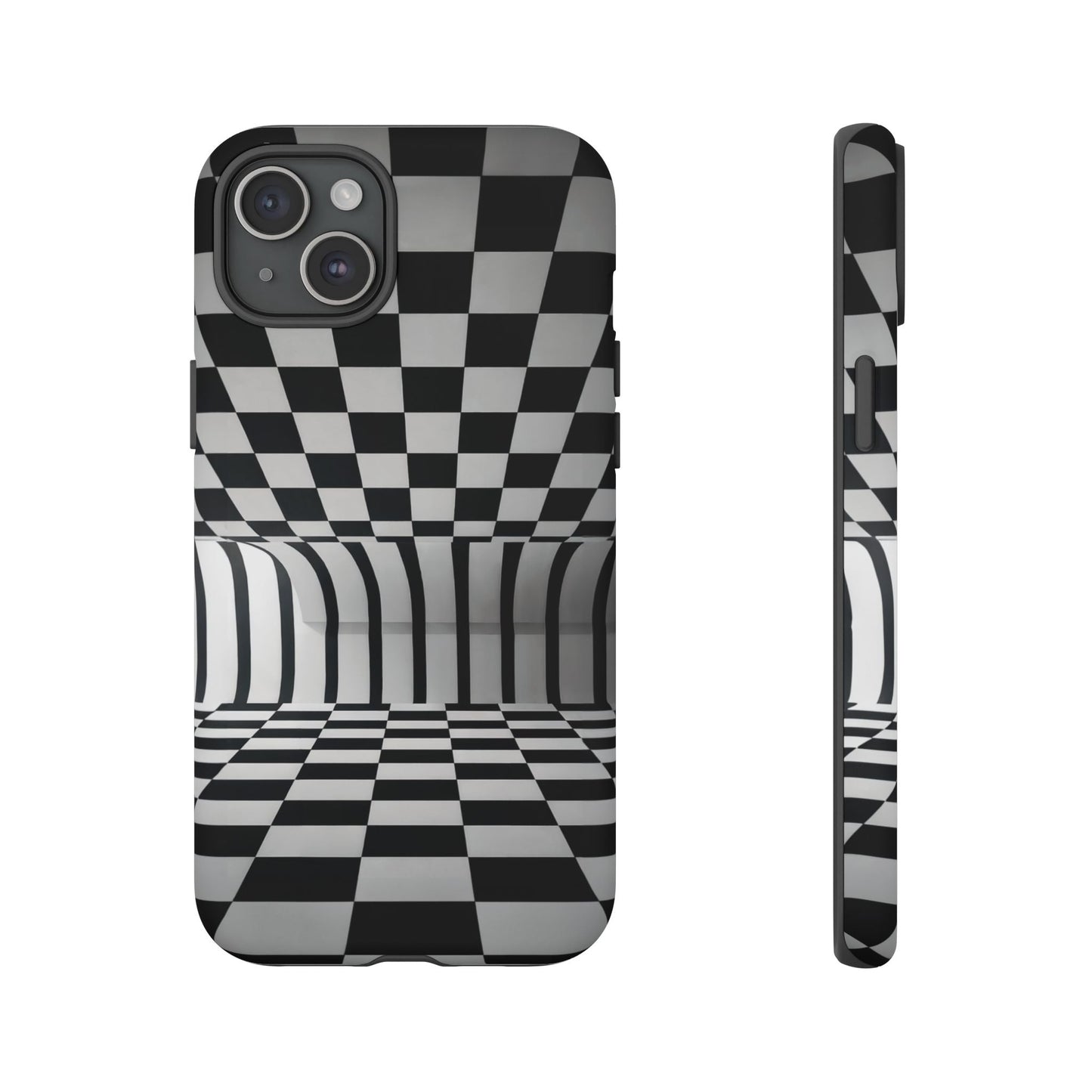iphone case Curved Checkered Infinity iPhone 15 Plus