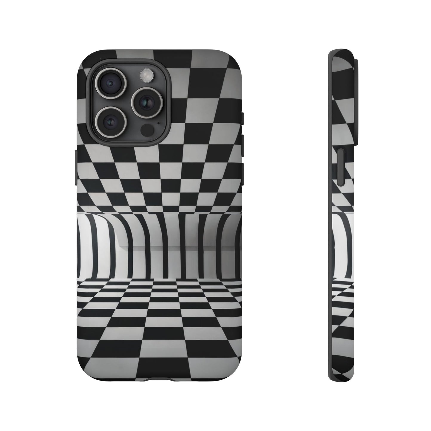 iphone case Curved Checkered Infinity iPhone 15 Pro Max
