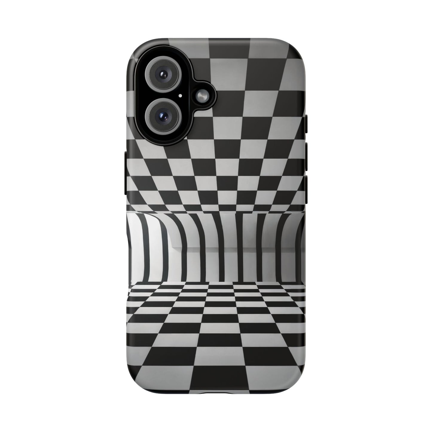 iphone case Curved Checkered Infinity iPhone 16