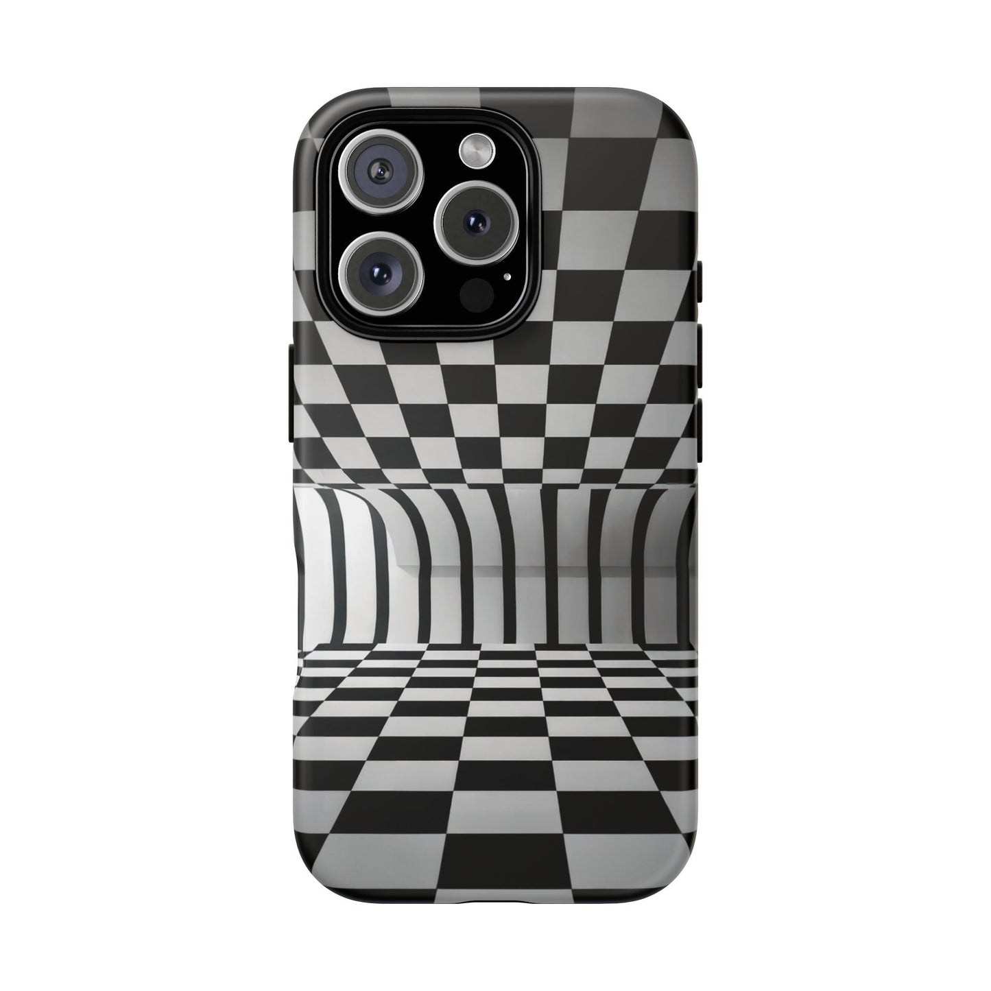 iphone case Curved Checkered Infinity iPhone 16 Pro
