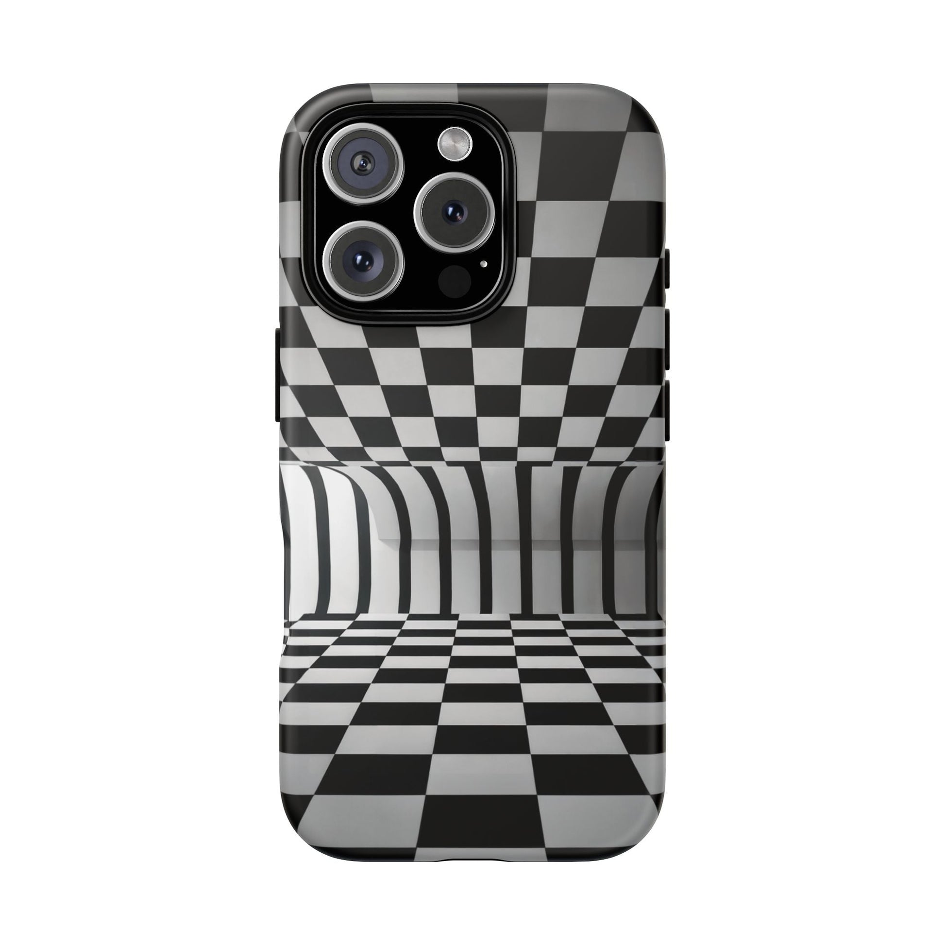 iphone case Curved Checkered Infinity iPhone 16 Pro