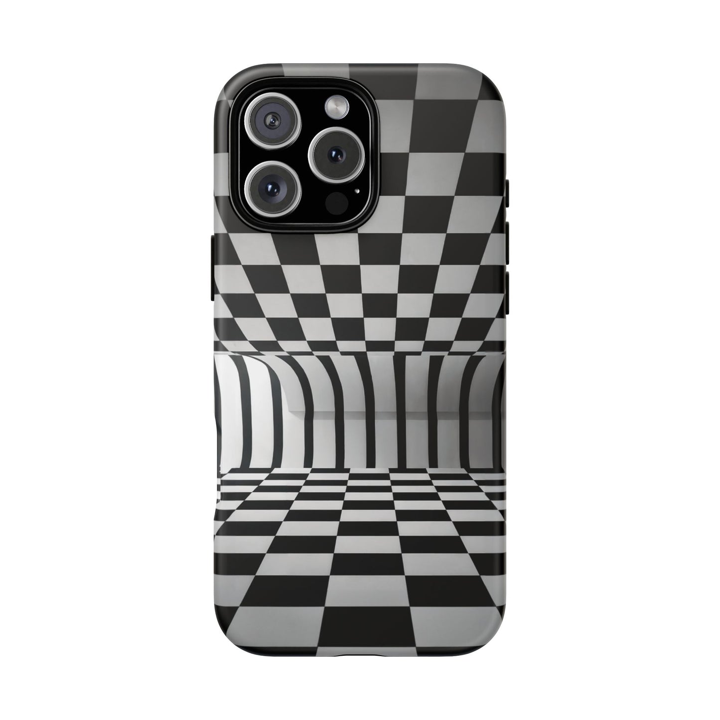 iphone case Curved Checkered Infinity iPhone 16 Pro Max