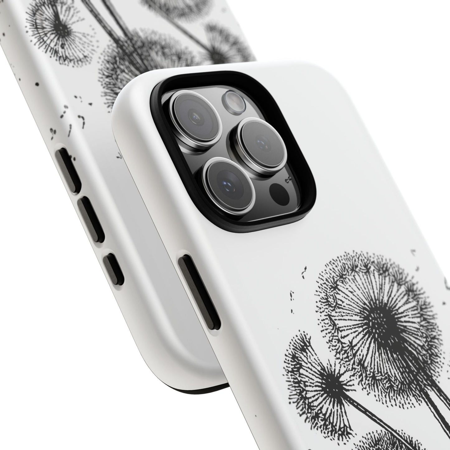 iphone case Dandelion Ink Drawing