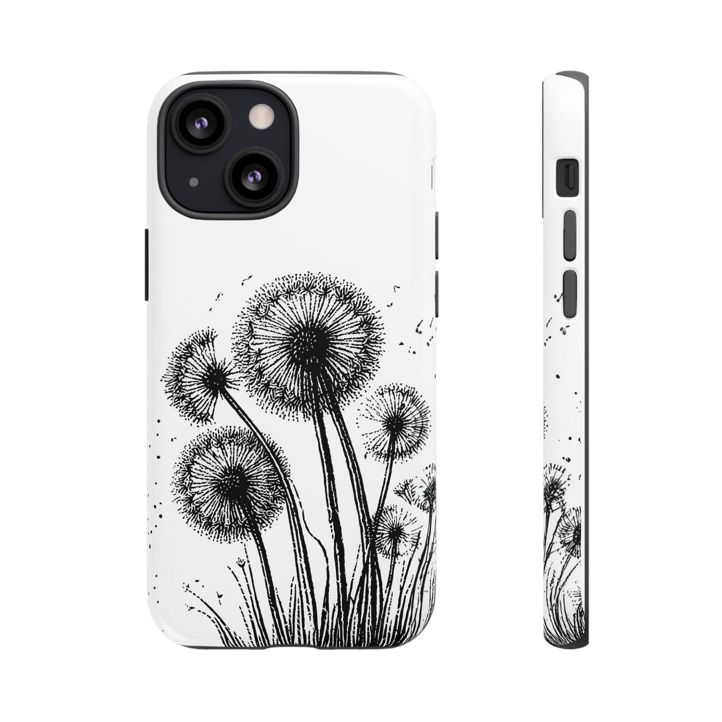 iphone case Dandelion Ink Drawing iPhone 13 Mini