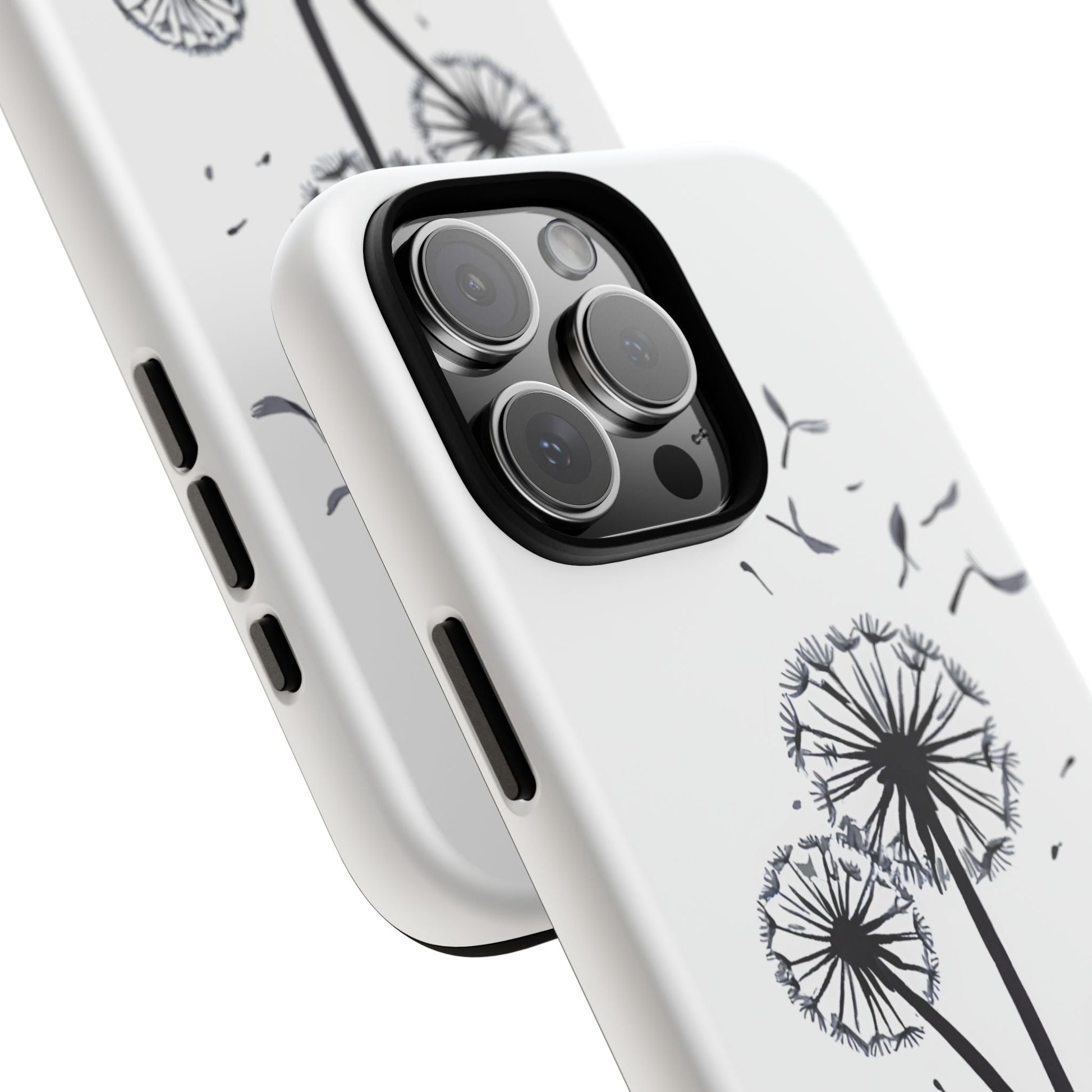iphone case Dandelion Silhouettes
