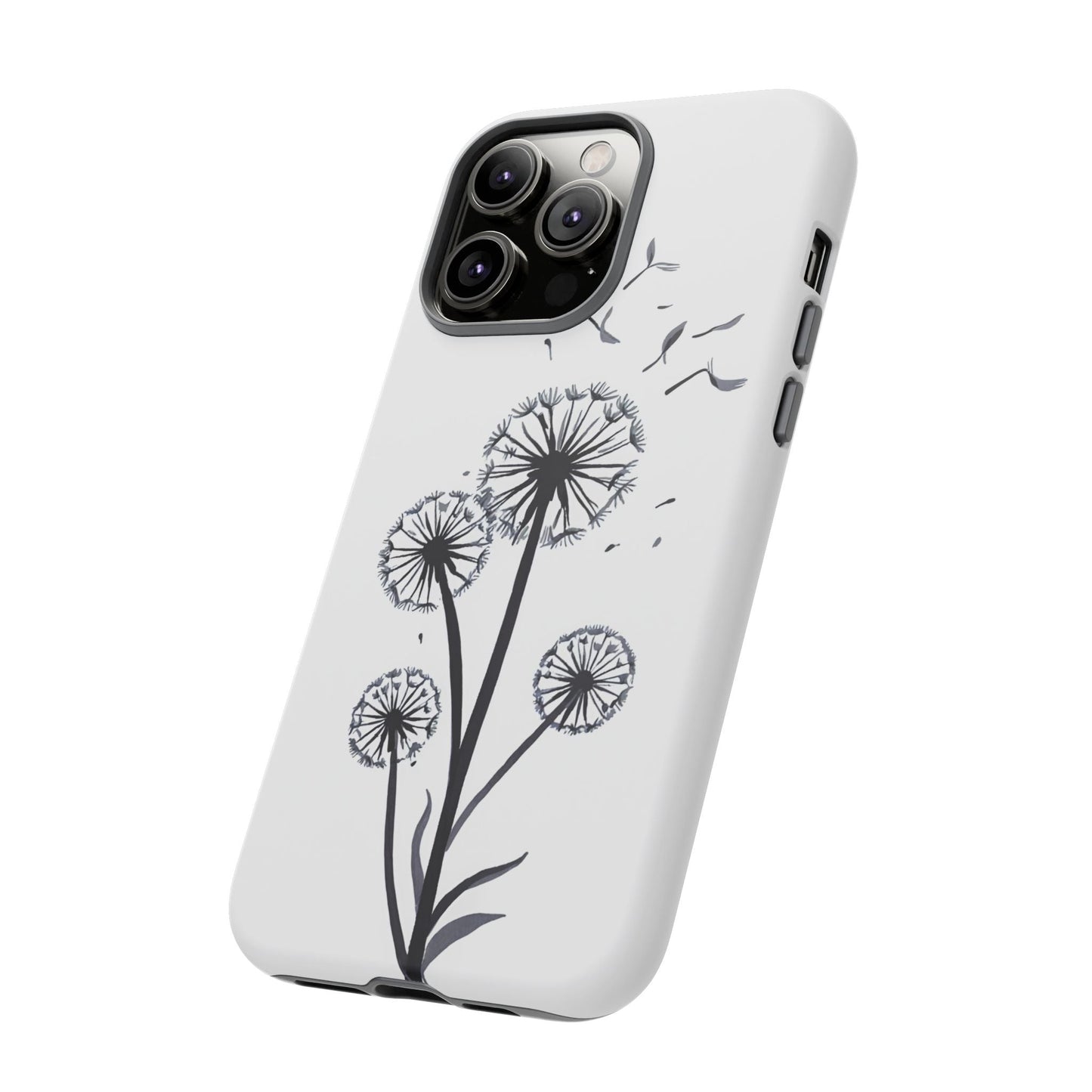 iphone case Dandelion Silhouettes