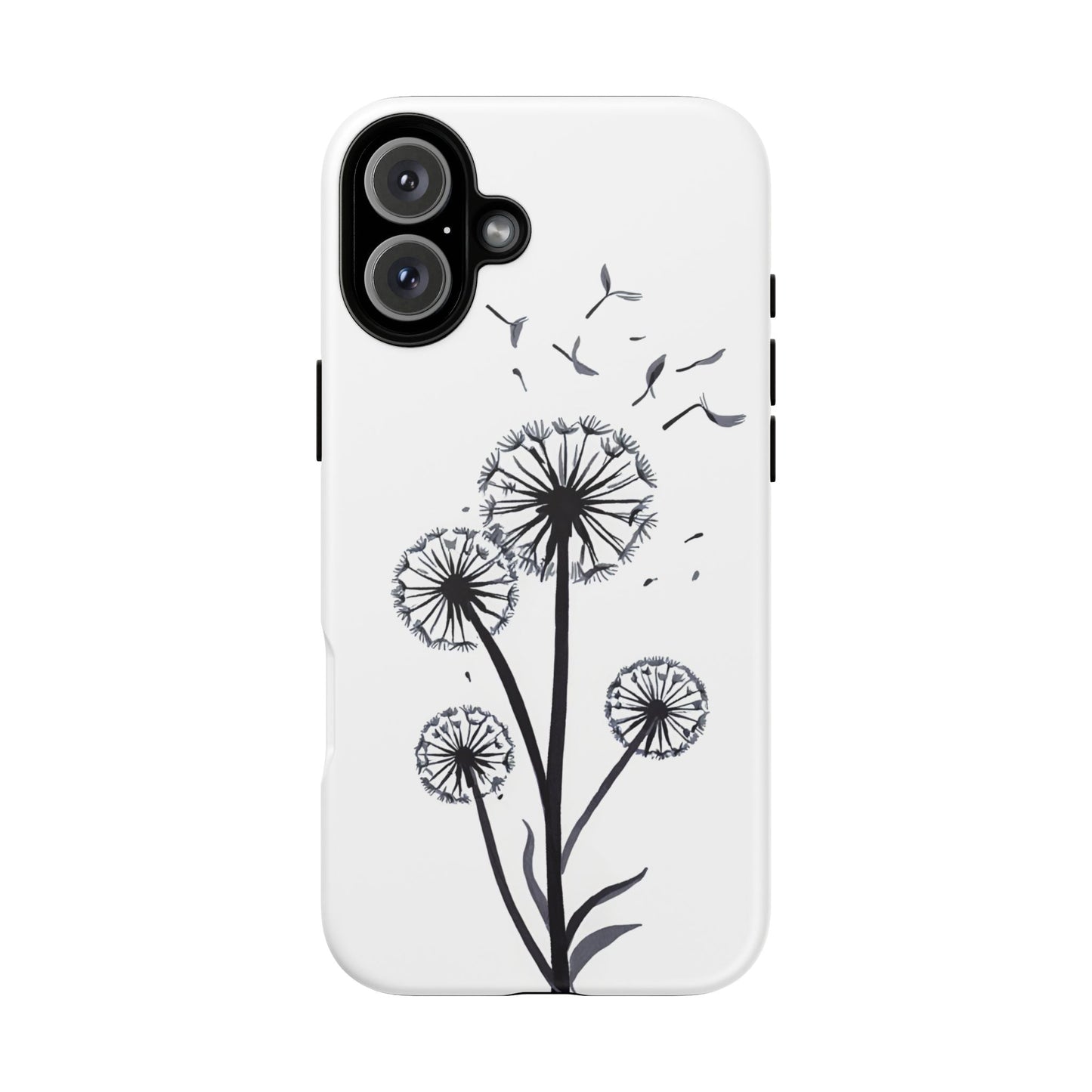 iphone case Dandelion Silhouettes iPhone 16 Plus