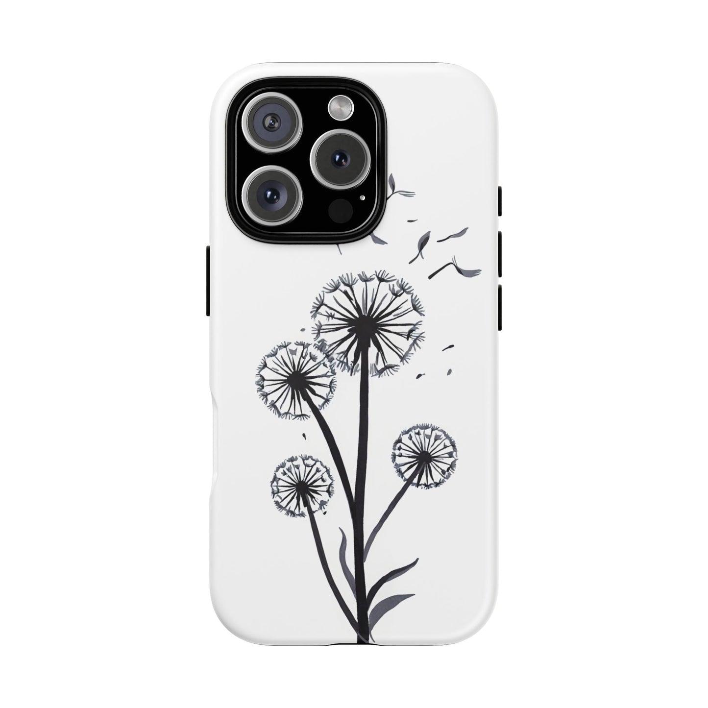 iphone case Dandelion Silhouettes iPhone 16 Pro