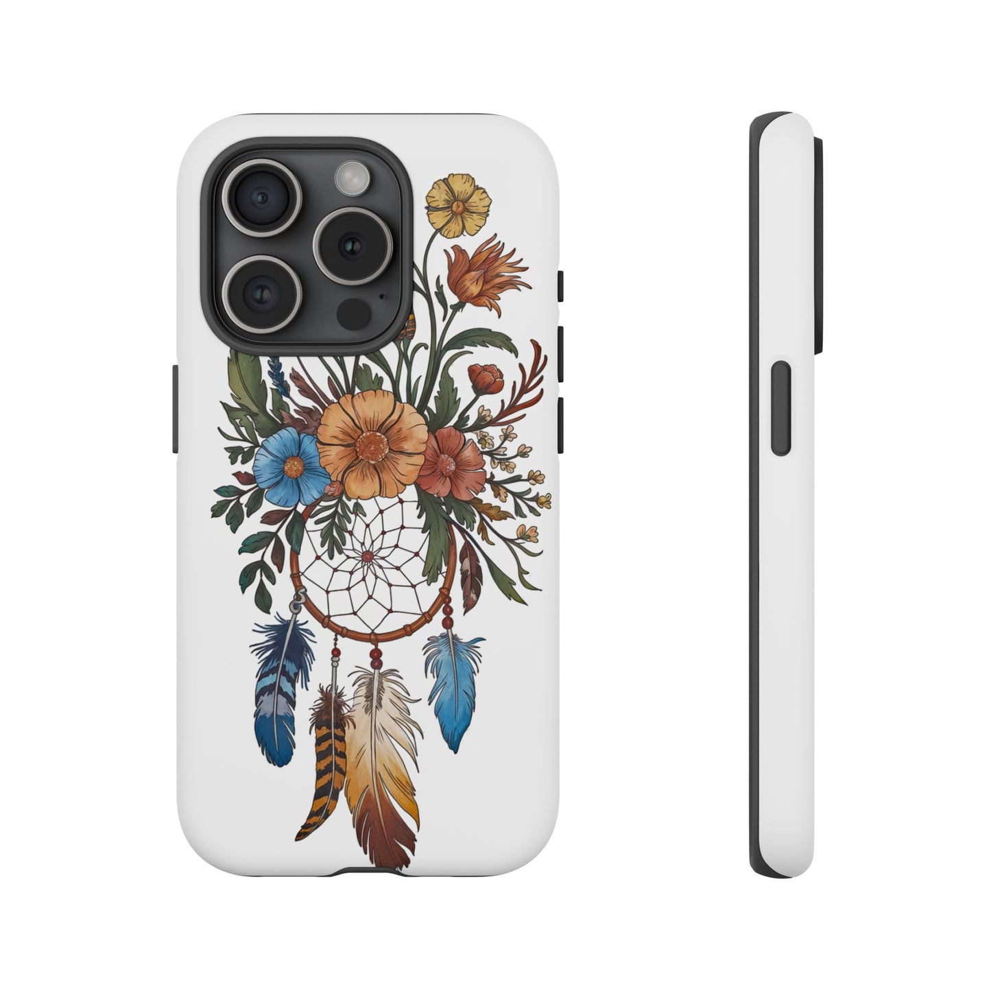 iphone case Dreamcatcher Floral Elegance iPhone 15 Pro