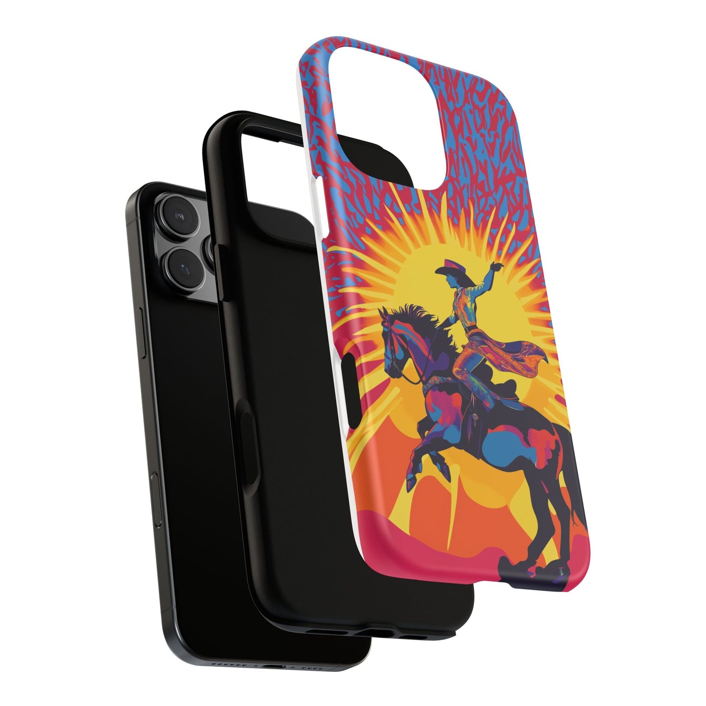 iphone case Electric Rodeo Cowgirl