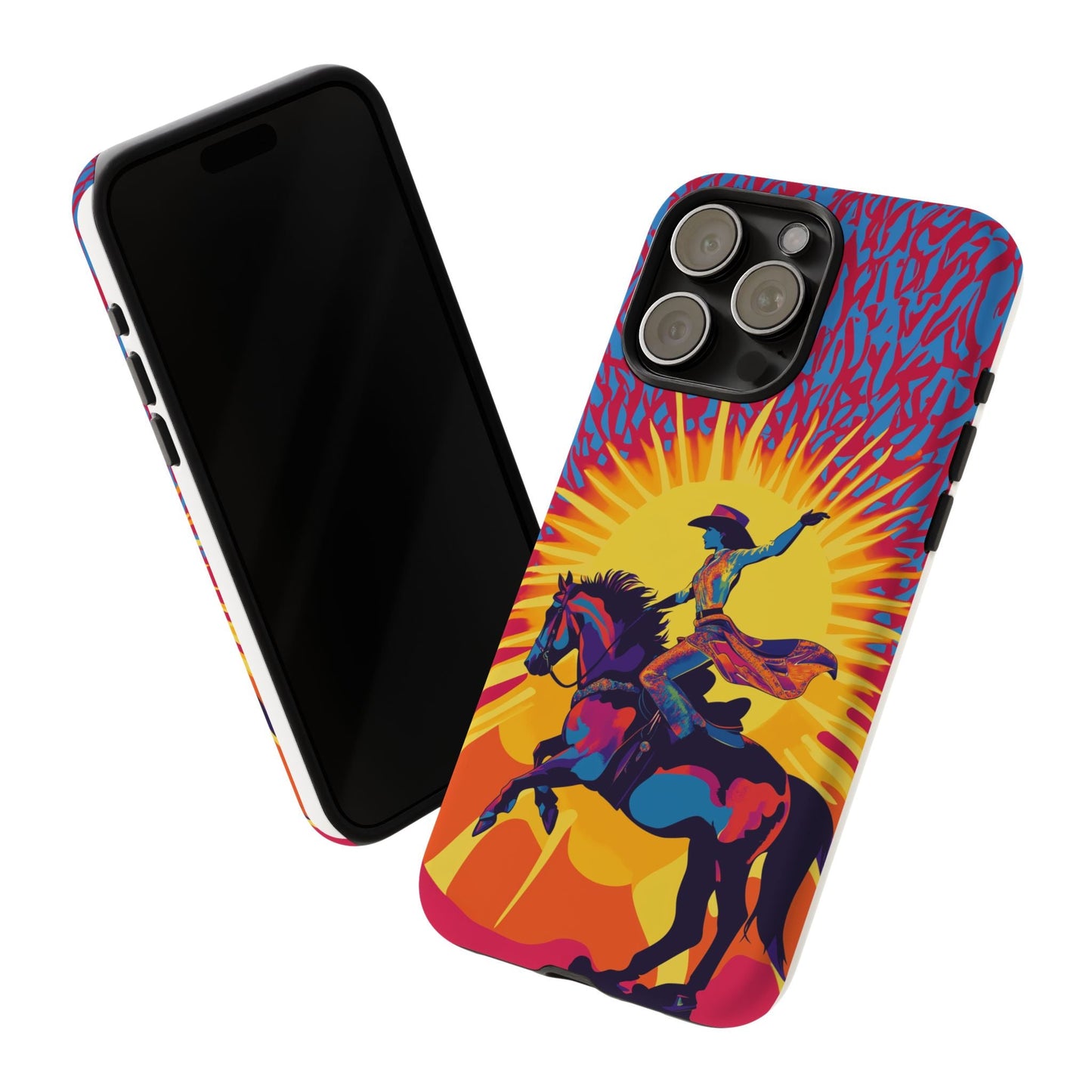 iphone case Electric Rodeo Cowgirl