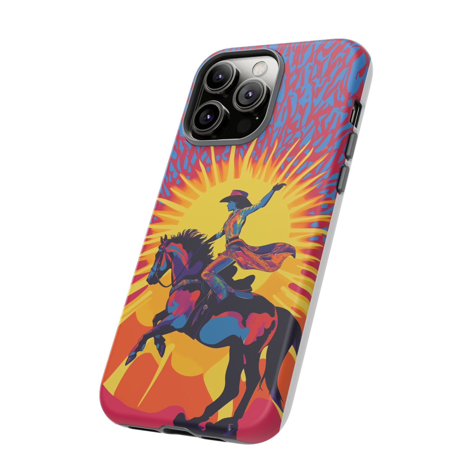 iphone case Electric Rodeo Cowgirl
