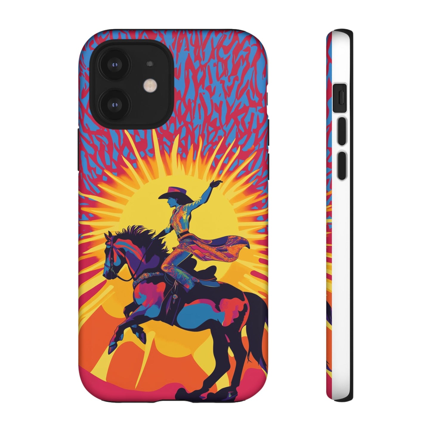 iphone case Electric Rodeo Cowgirl iPhone 12