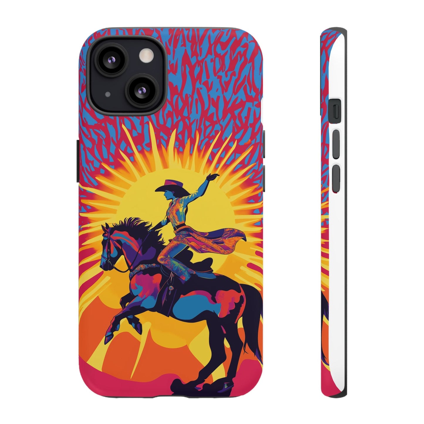 iphone case Electric Rodeo Cowgirl iPhone 13
